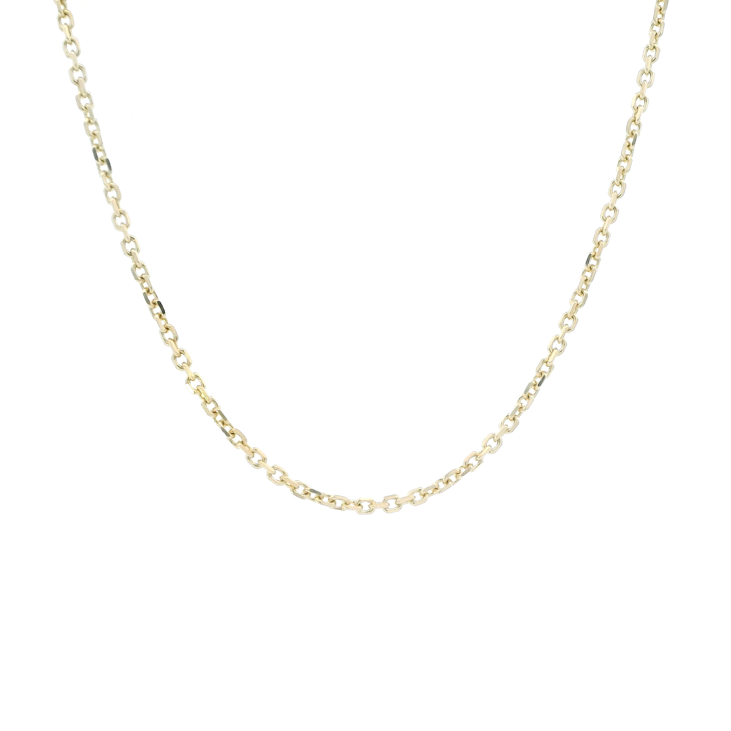 14K Yellow Gold 19" Cable Link Chain