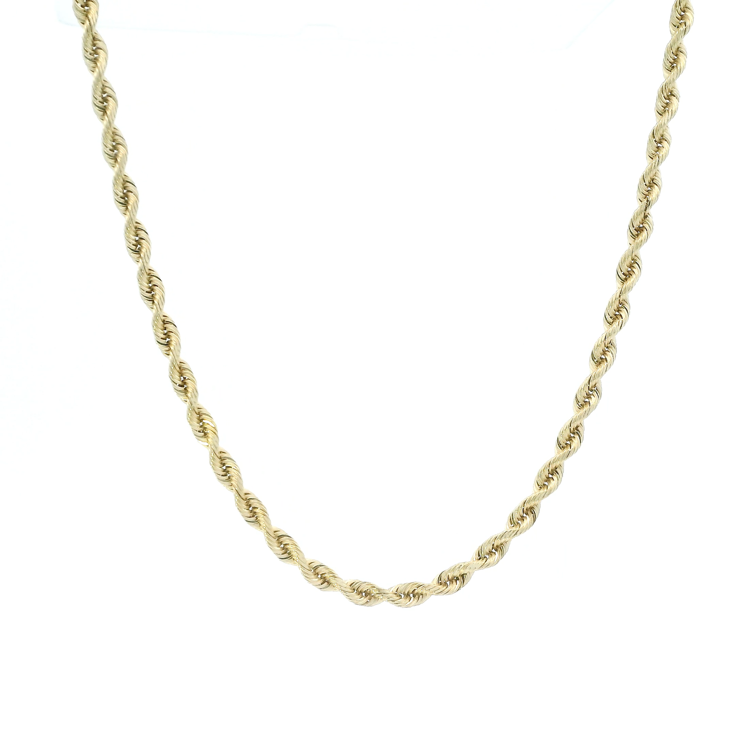 14K Yellow Gold 24.5" Rope Chain