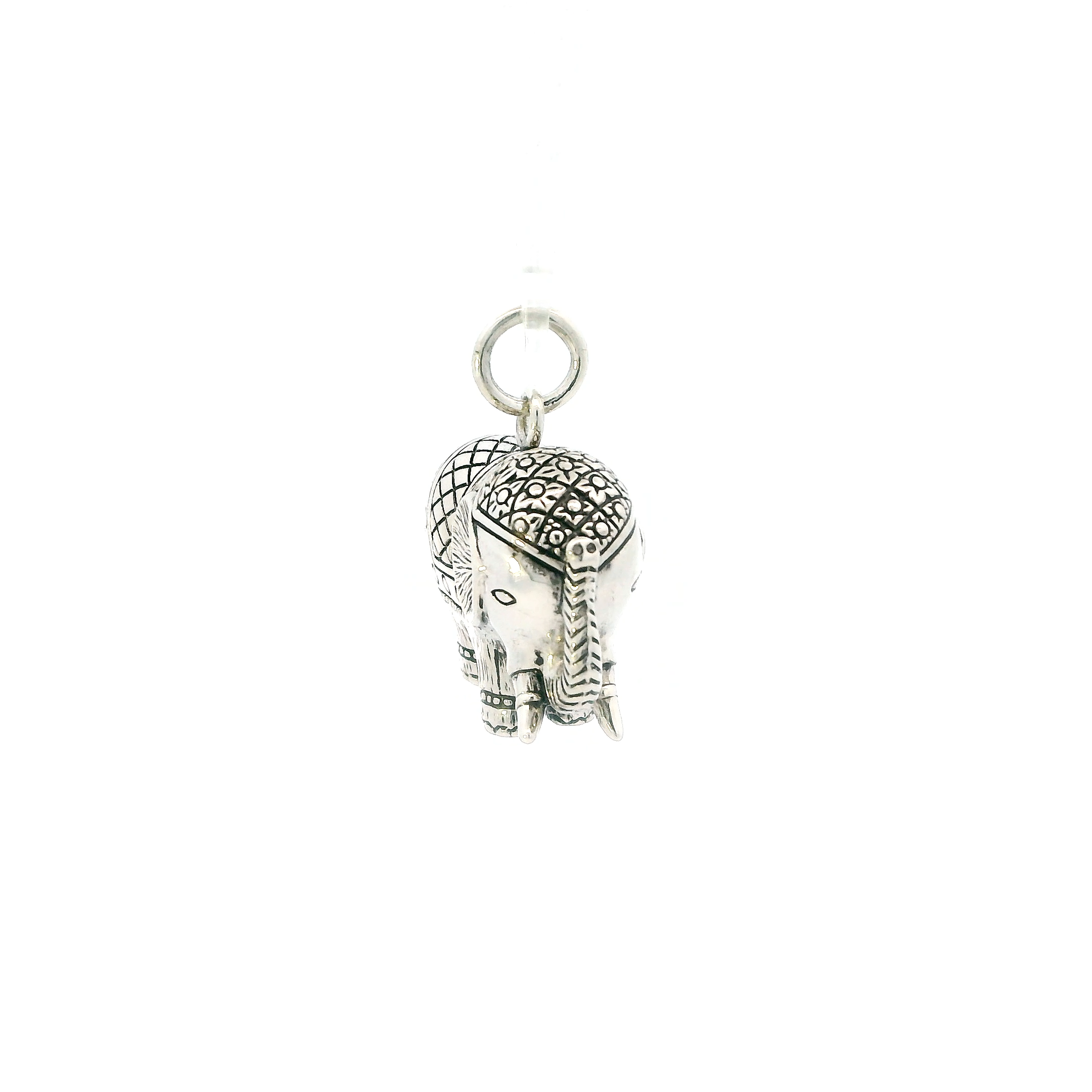 Sterling Silver Elephant Pendant