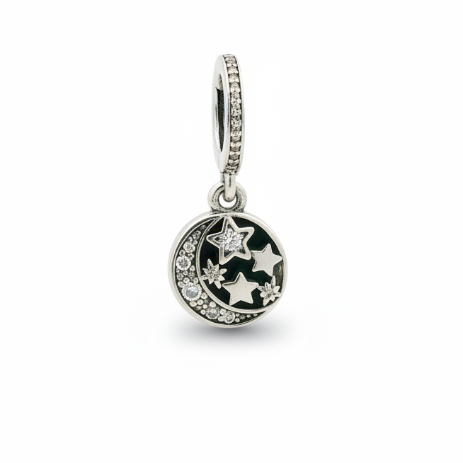 Pandora Sterling Silver "I Love You To The Moon & Back" Charm