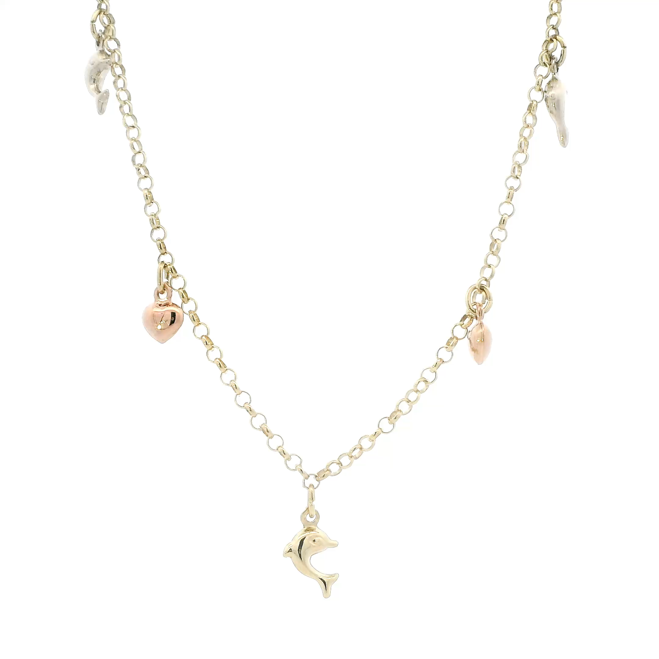 14K Yellow & Rose Gold 10