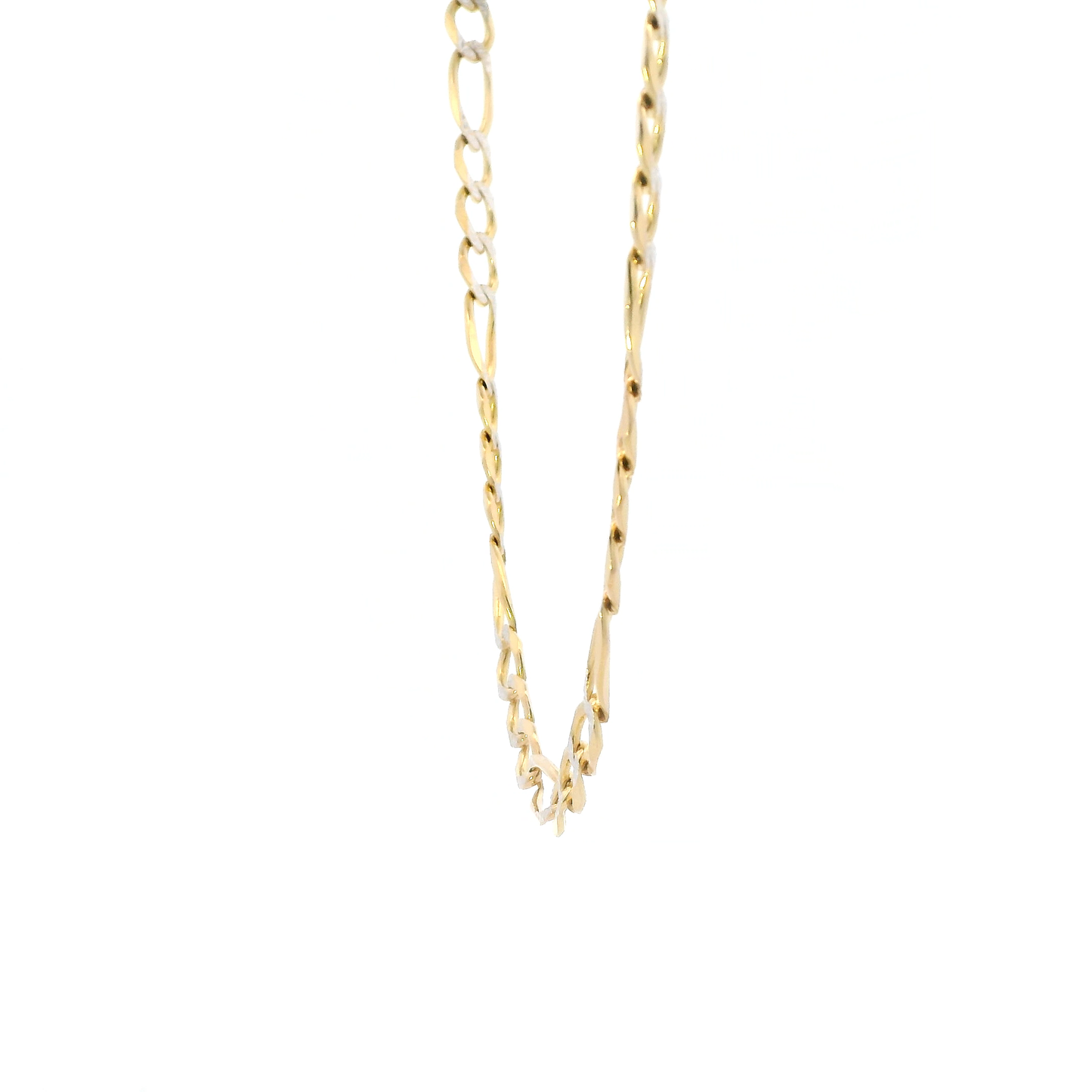 10K Yellow Gold 26" Figaro Chain