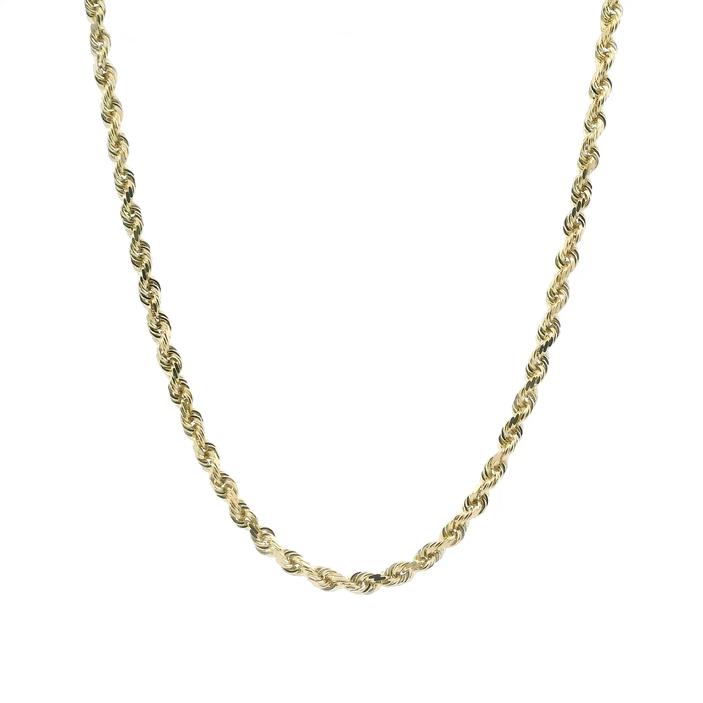 14K Yellow Gold 30" Rope Chain