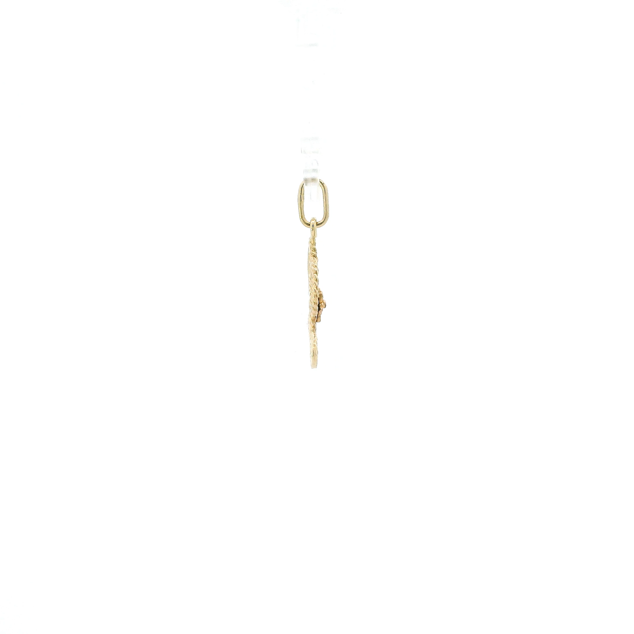 14K Yellow & Rose Gold Letter 
