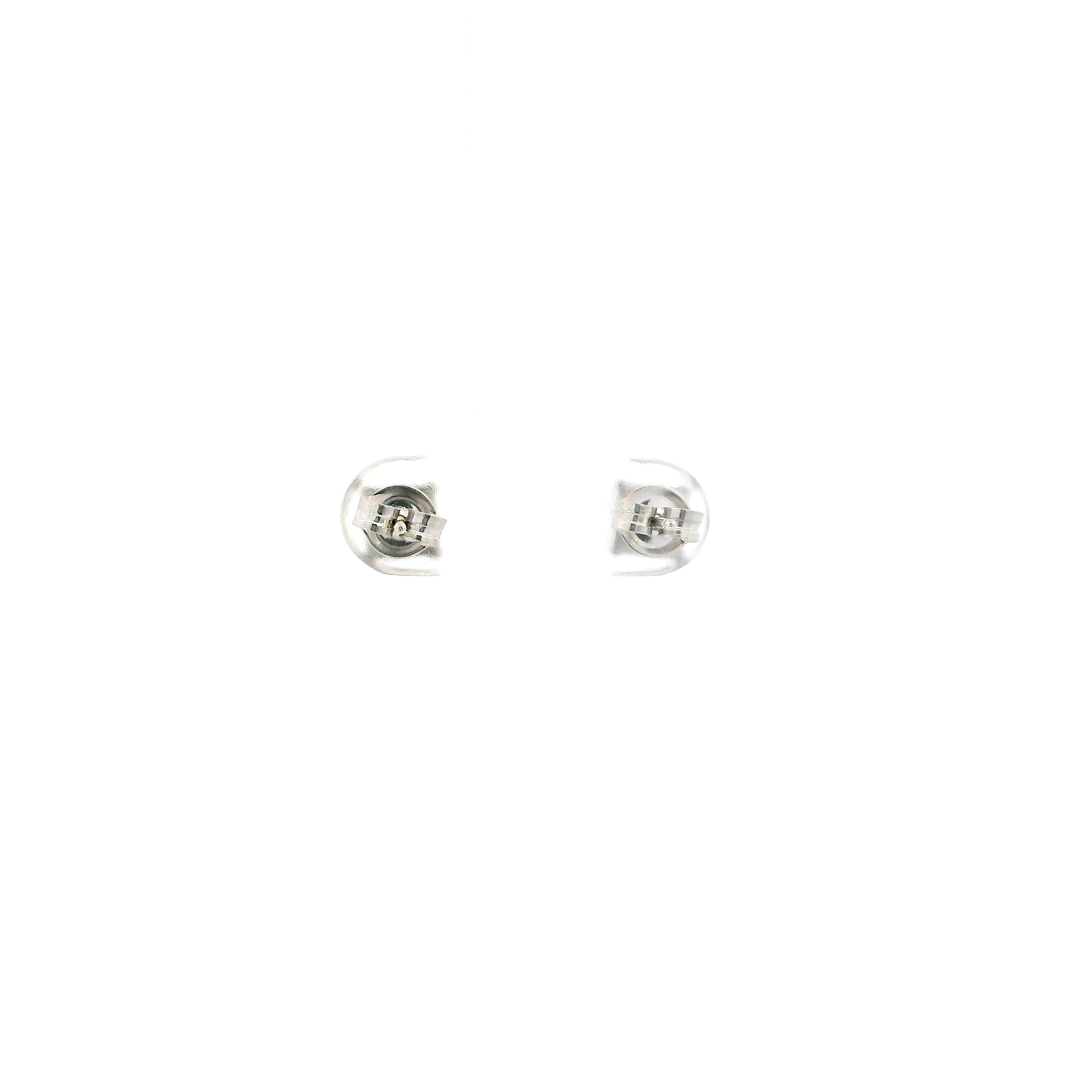 14K White Gold Diamond Earrings - 0.35ct