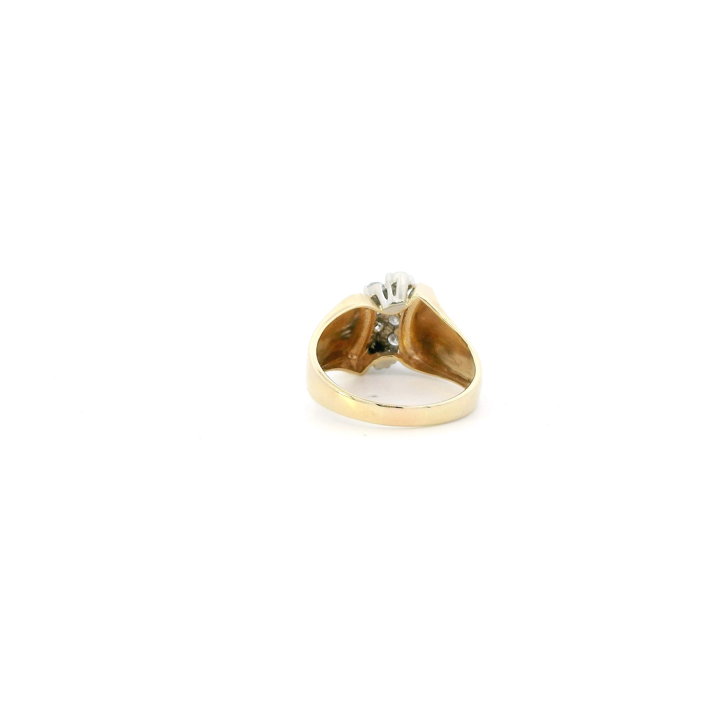 10K Yellow Gold Diamond Womens Ring - 0.47ct