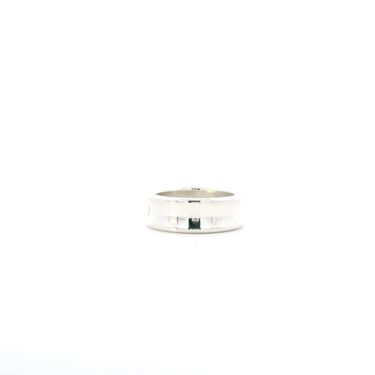 Silver Tiffany & Co. 1837 Medium Band Ring