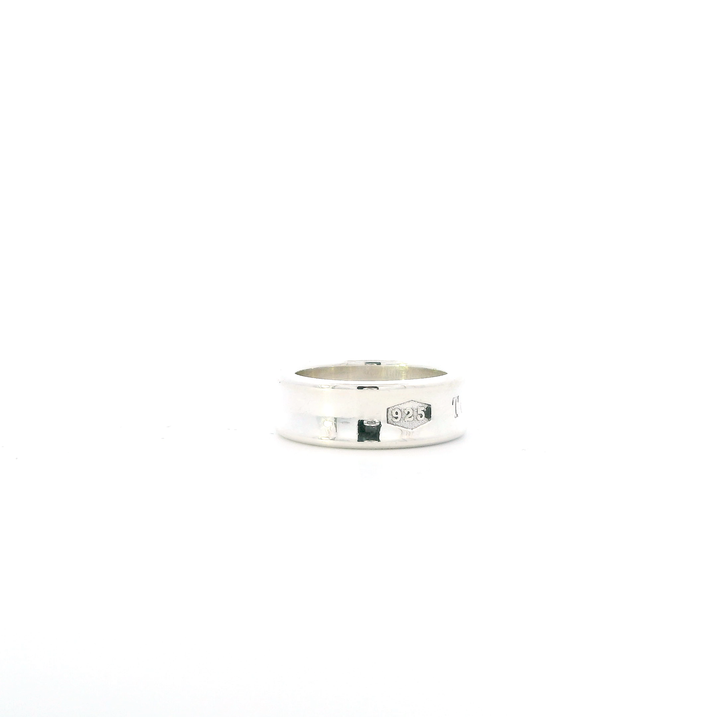 Silver Tiffany & Co. 1837 Medium Band Ring