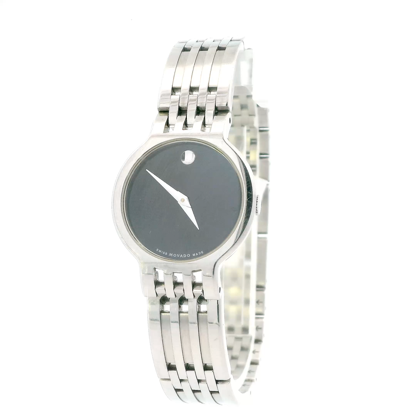 Movado Esperanza Museum Black Dial Womens Wristwatch - 04 3 14 1011