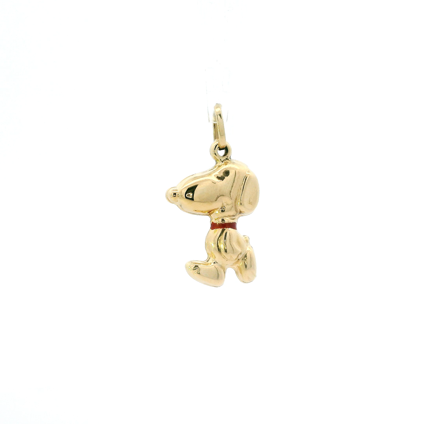 18K Yellow Gold Peanuts "Snoopy" Pendant