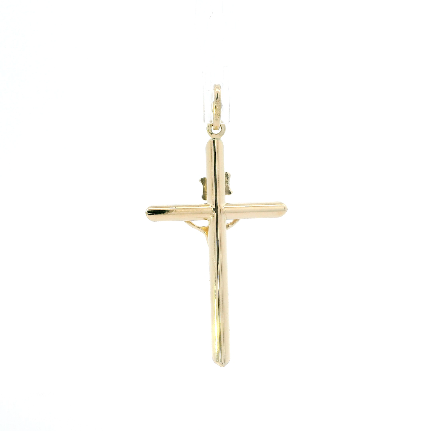 14K Yellow Gold Crucifix Pendant