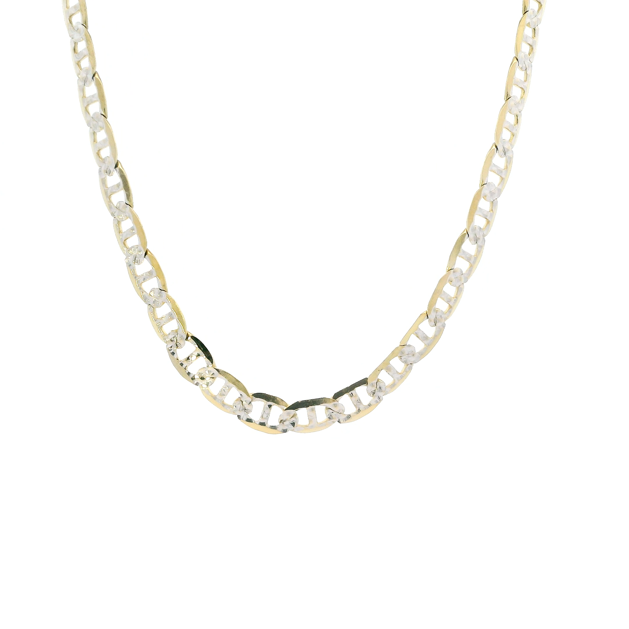 14K Yellow & White Gold 24