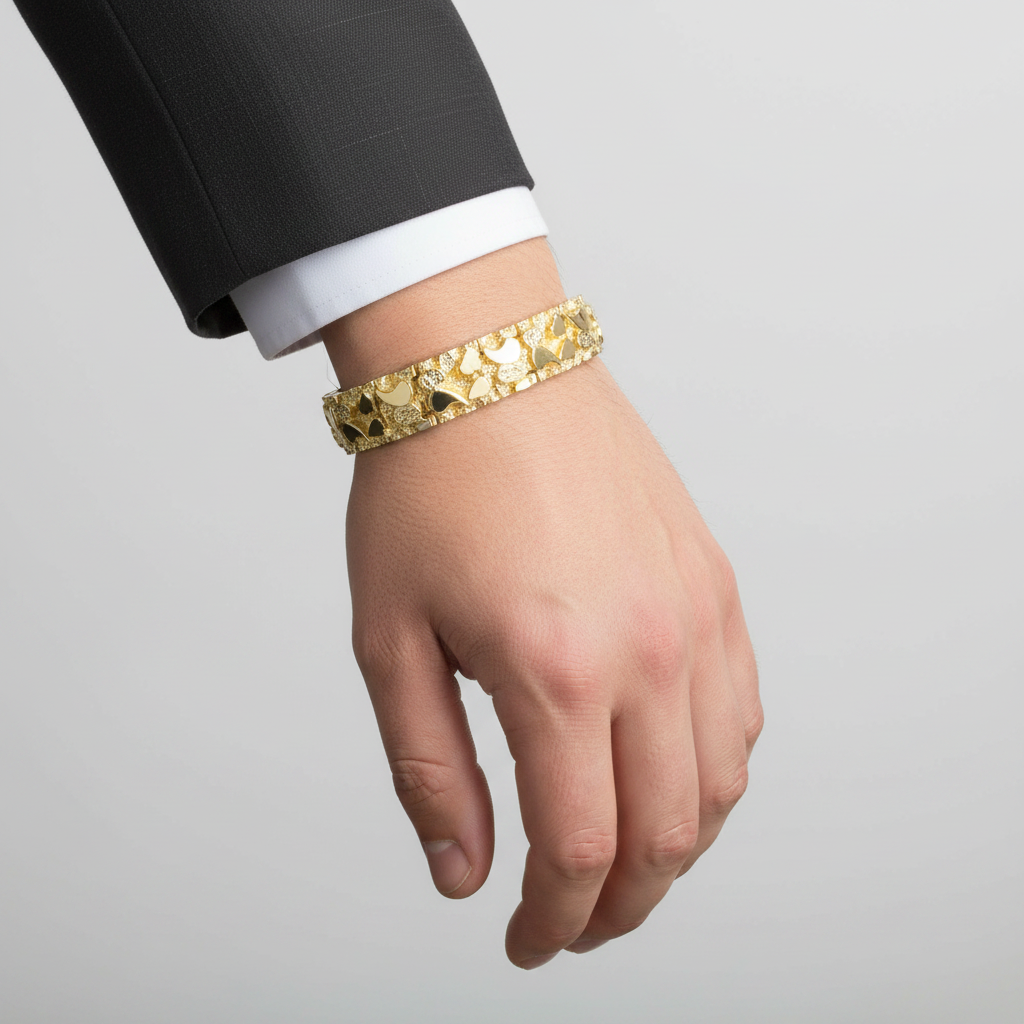 14K Yellow Gold 7