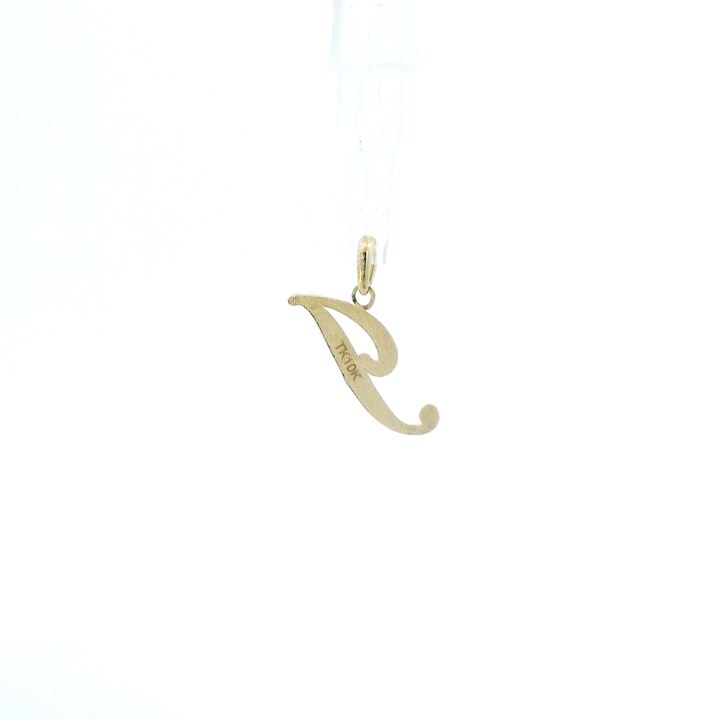 10K Yellow Gold Letter "J" Pendant