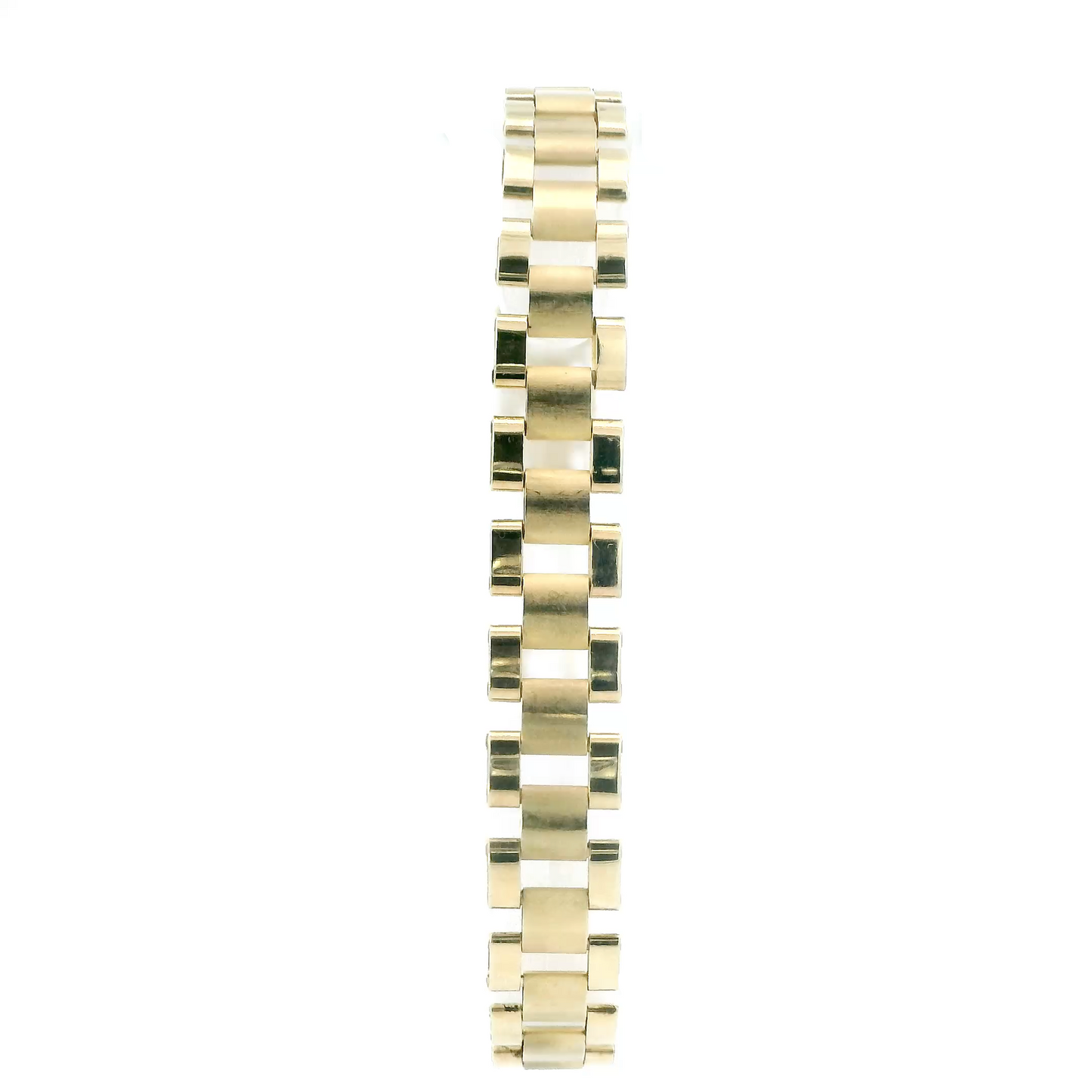 10K Yellow Gold 7" Rolex Link Bracelet