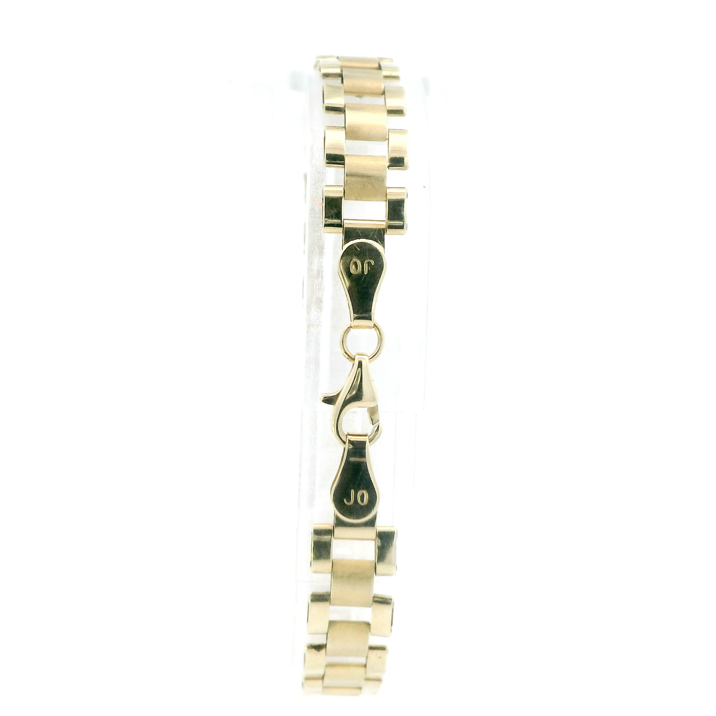 10K Yellow Gold 7" Rolex Link Bracelet