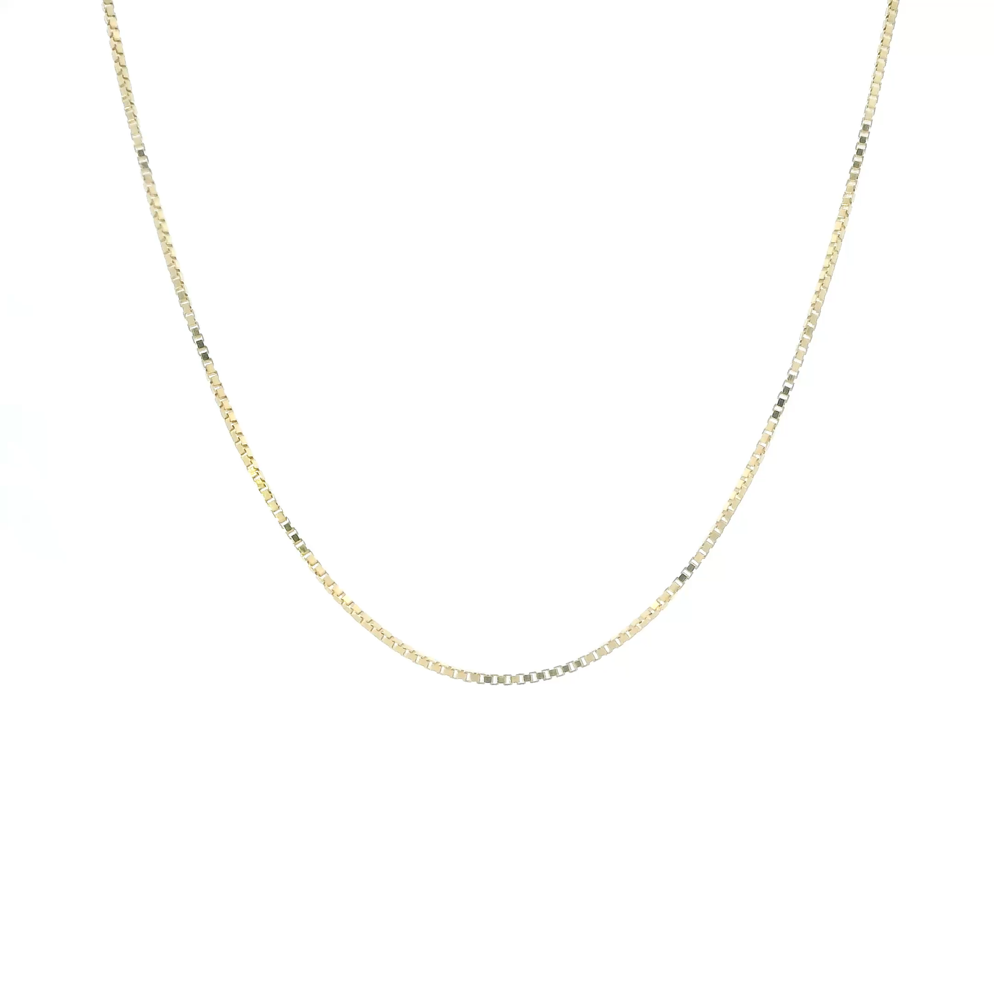 18K Yellow Gold 20" Box Chain
