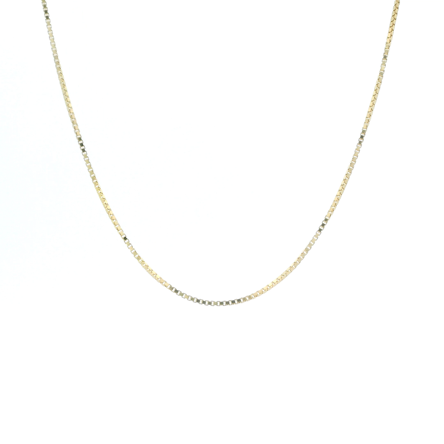 18K Yellow Gold 20" Box Chain