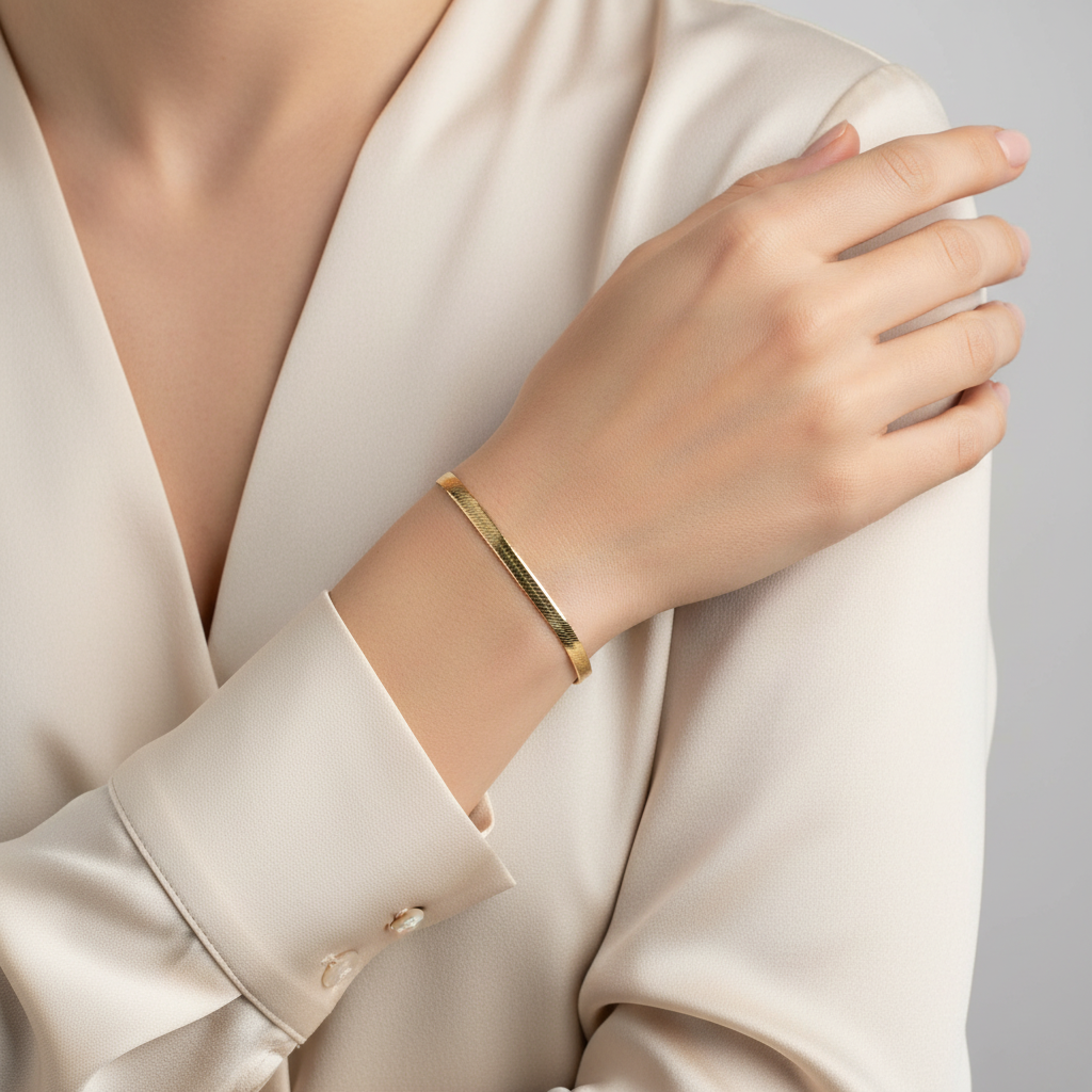 14K Yellow Gold 7