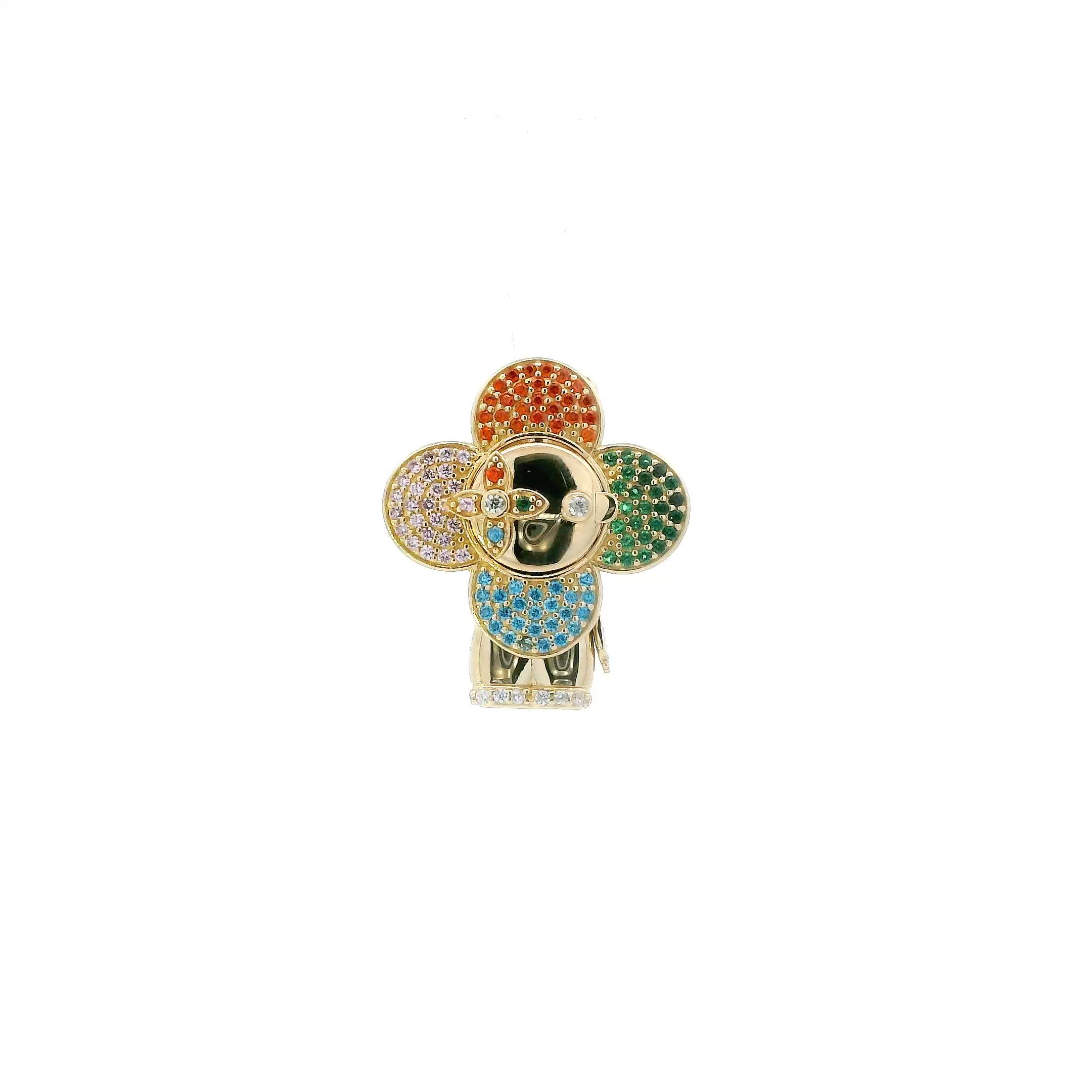 14K Yellow Gold 