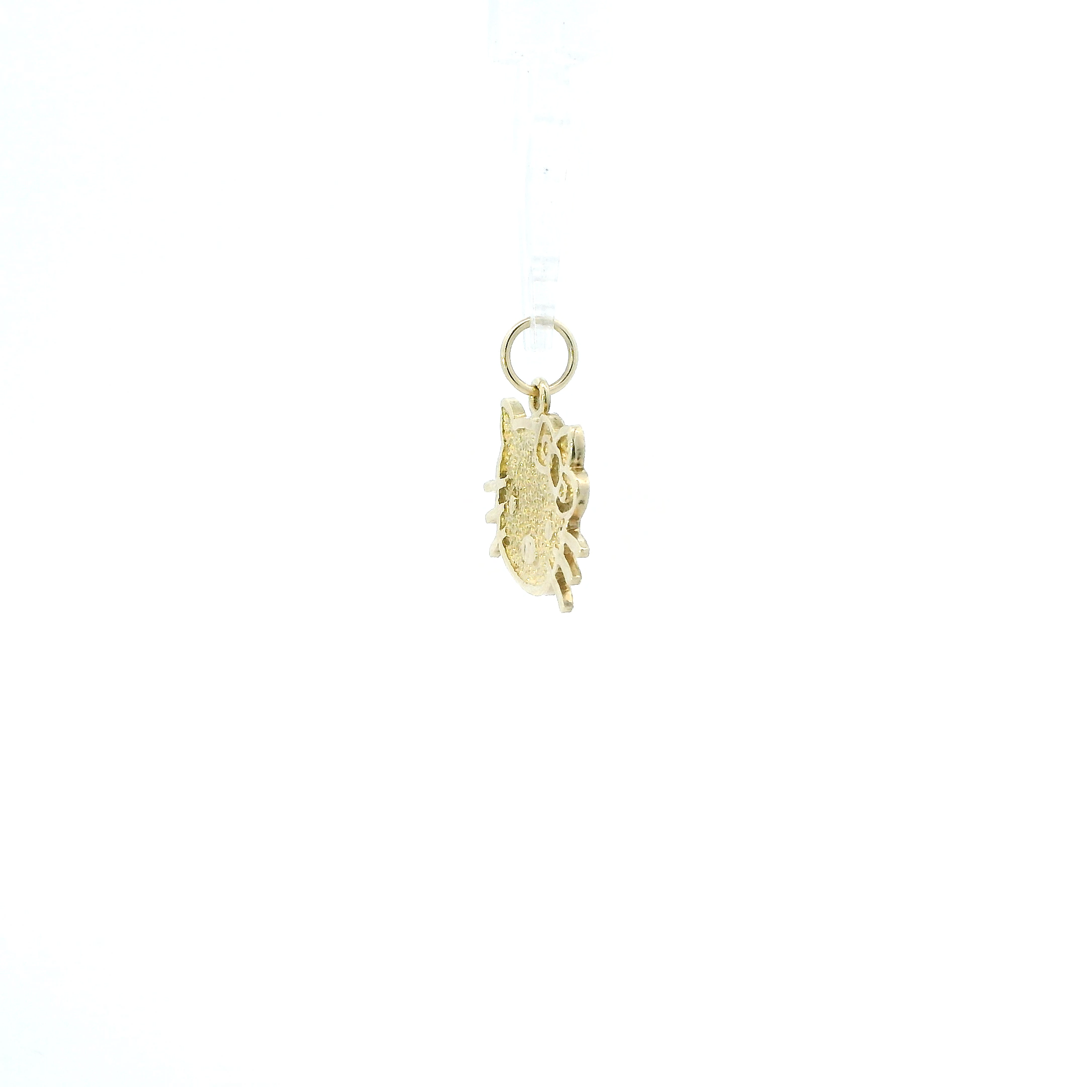 10K Yellow Gold Hello Kitty Pendant