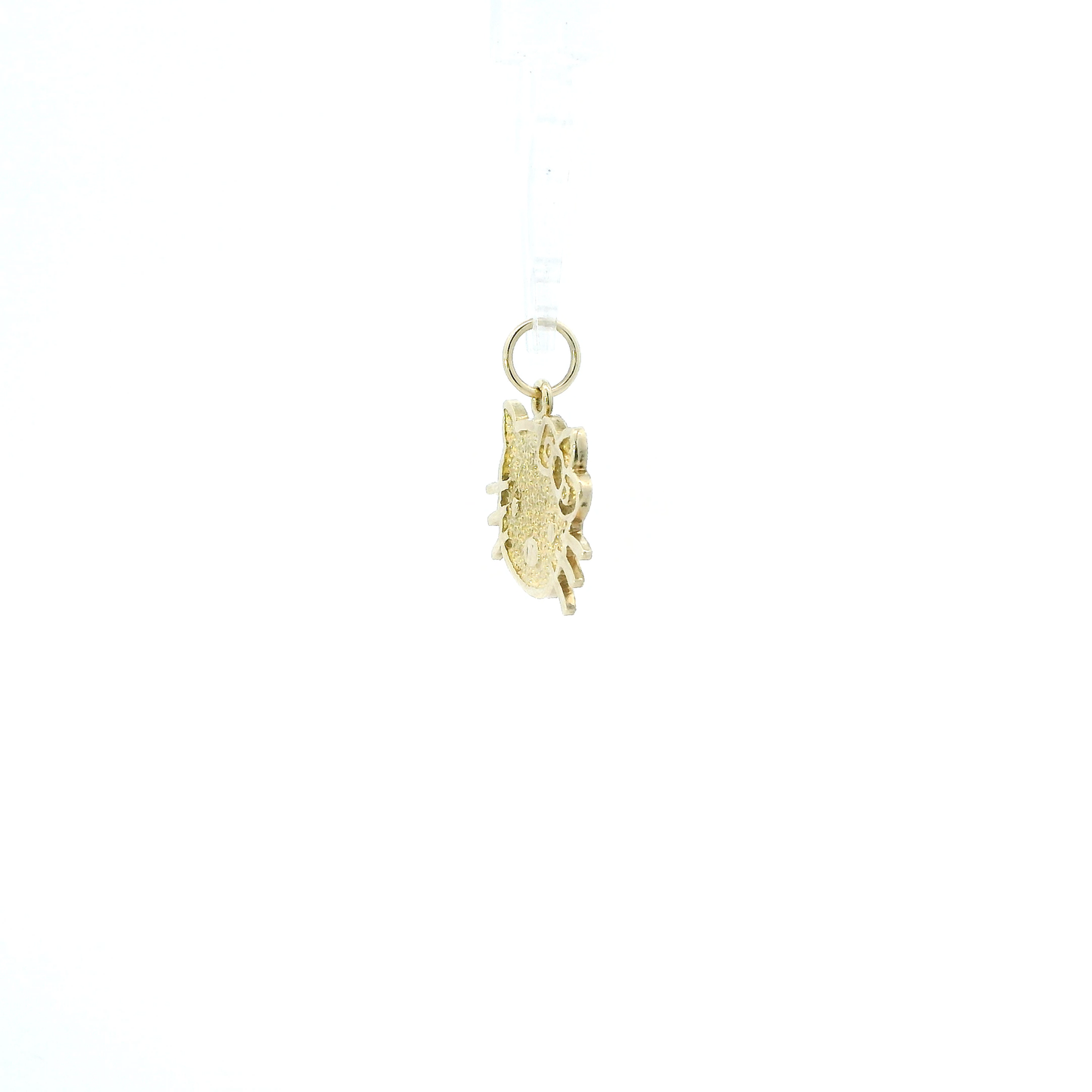 10K Yellow Gold Hello Kitty Pendant