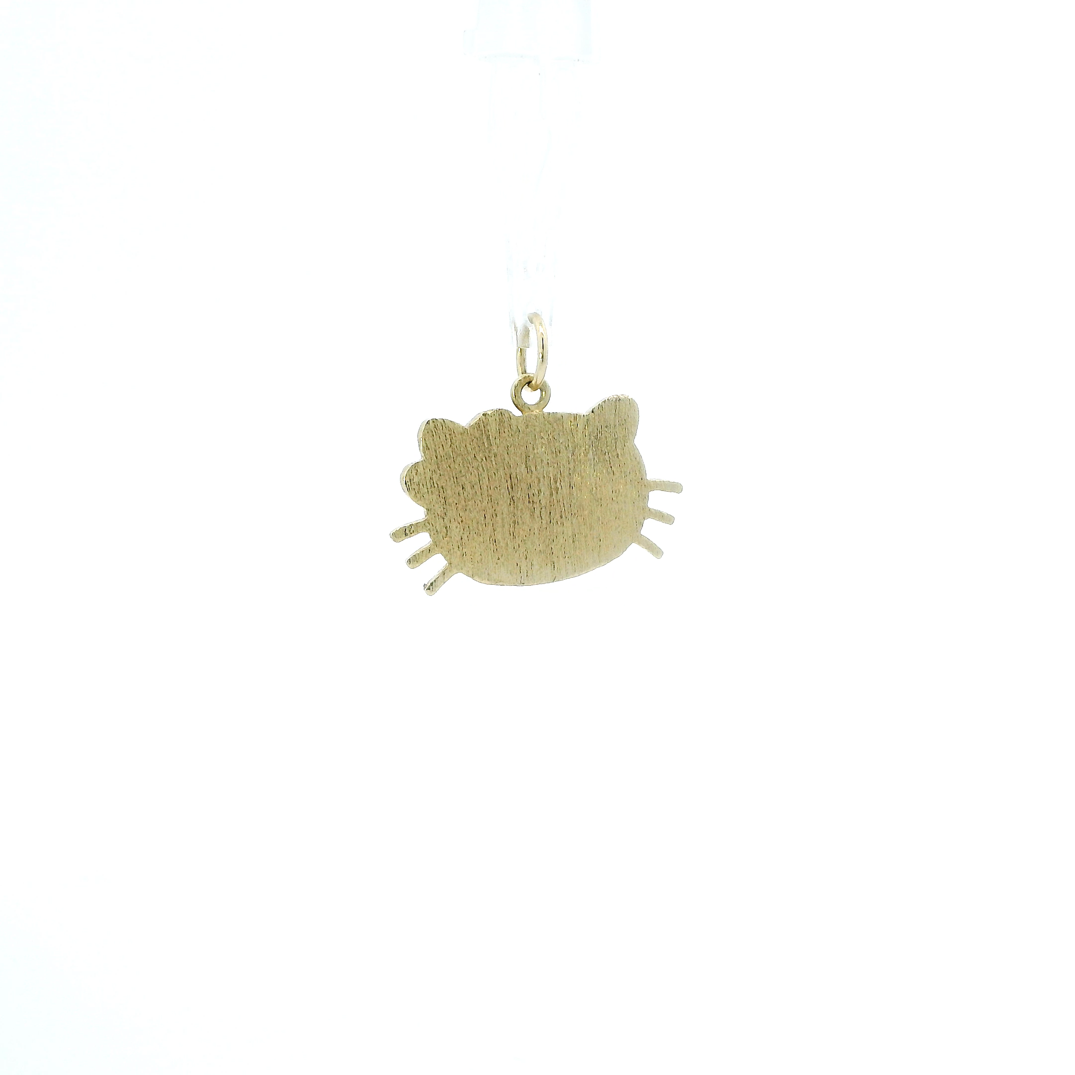 10K Yellow Gold Hello Kitty Pendant