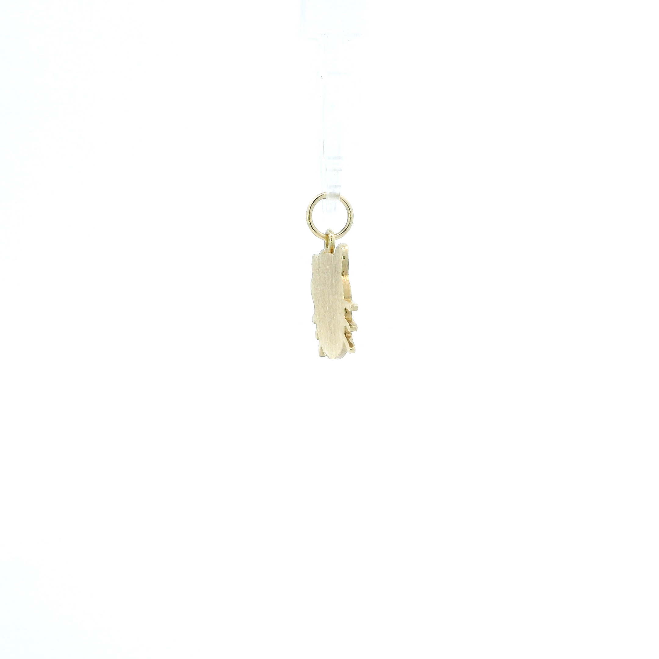10K Yellow Gold Hello Kitty Pendant