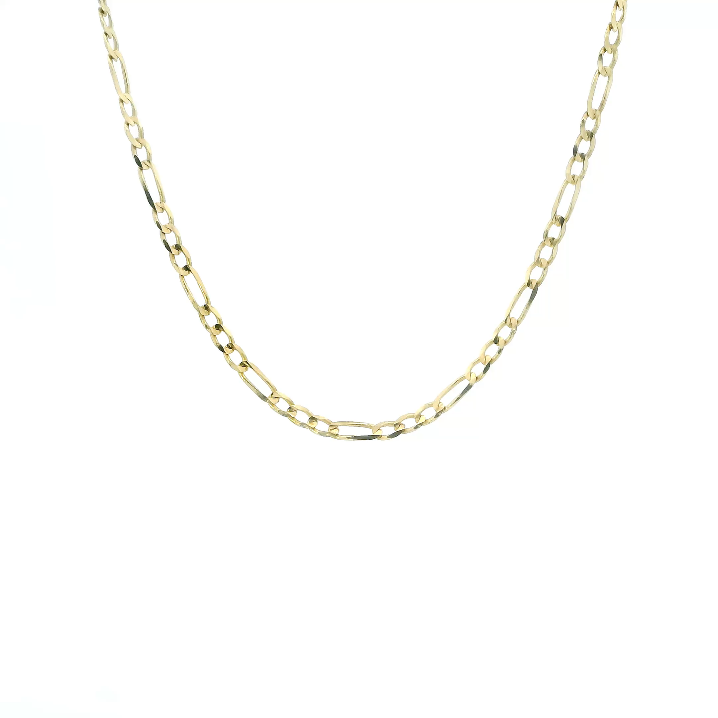 14K Yellow Gold 18" Figaro Link Chain