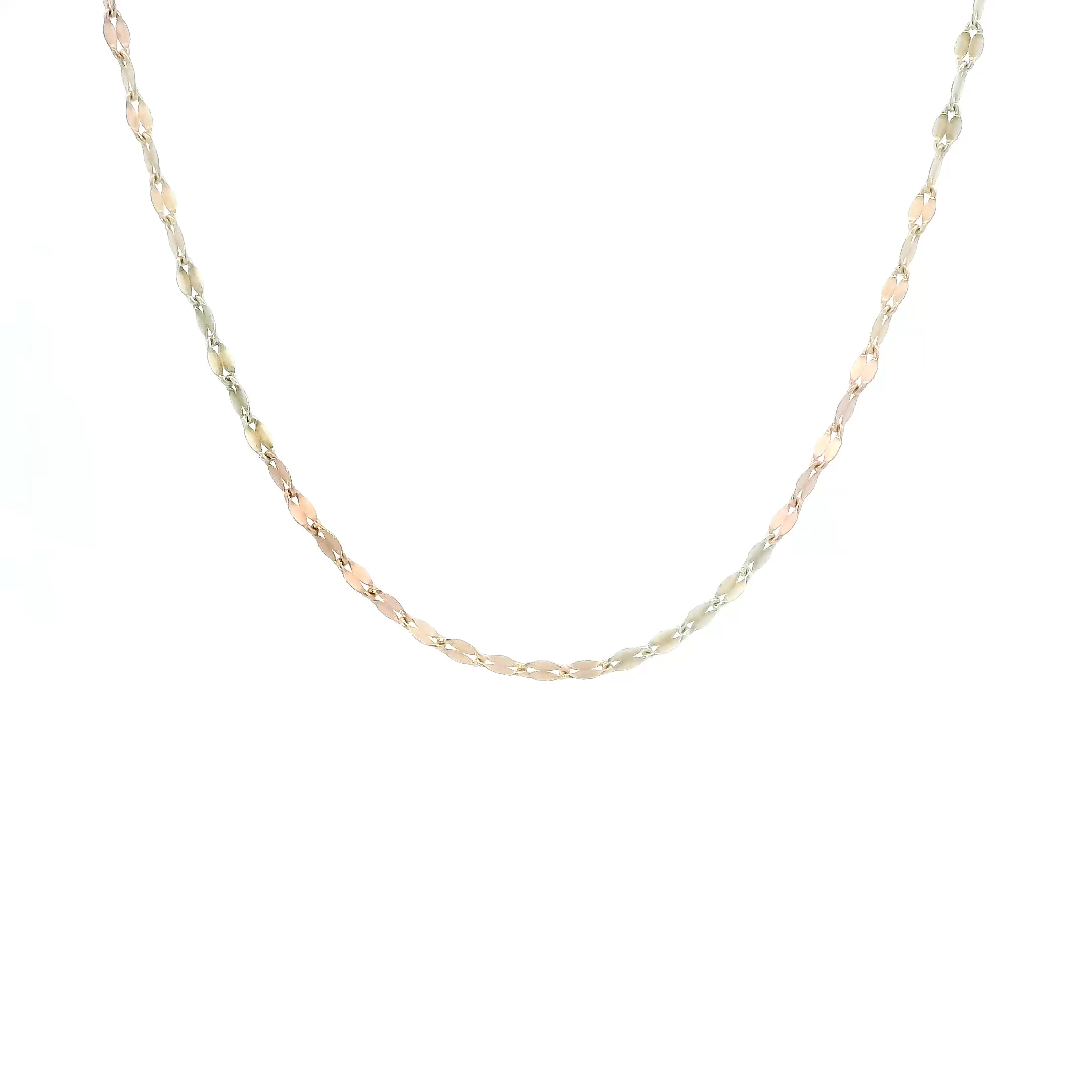 10K Tri Color Gold 18