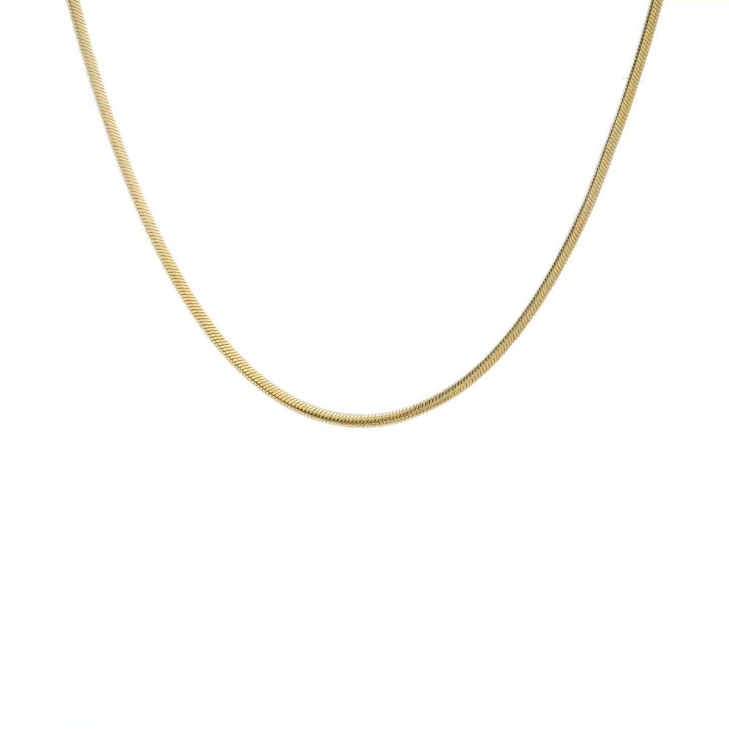 10K Yellow Gold 18" Snake Chain