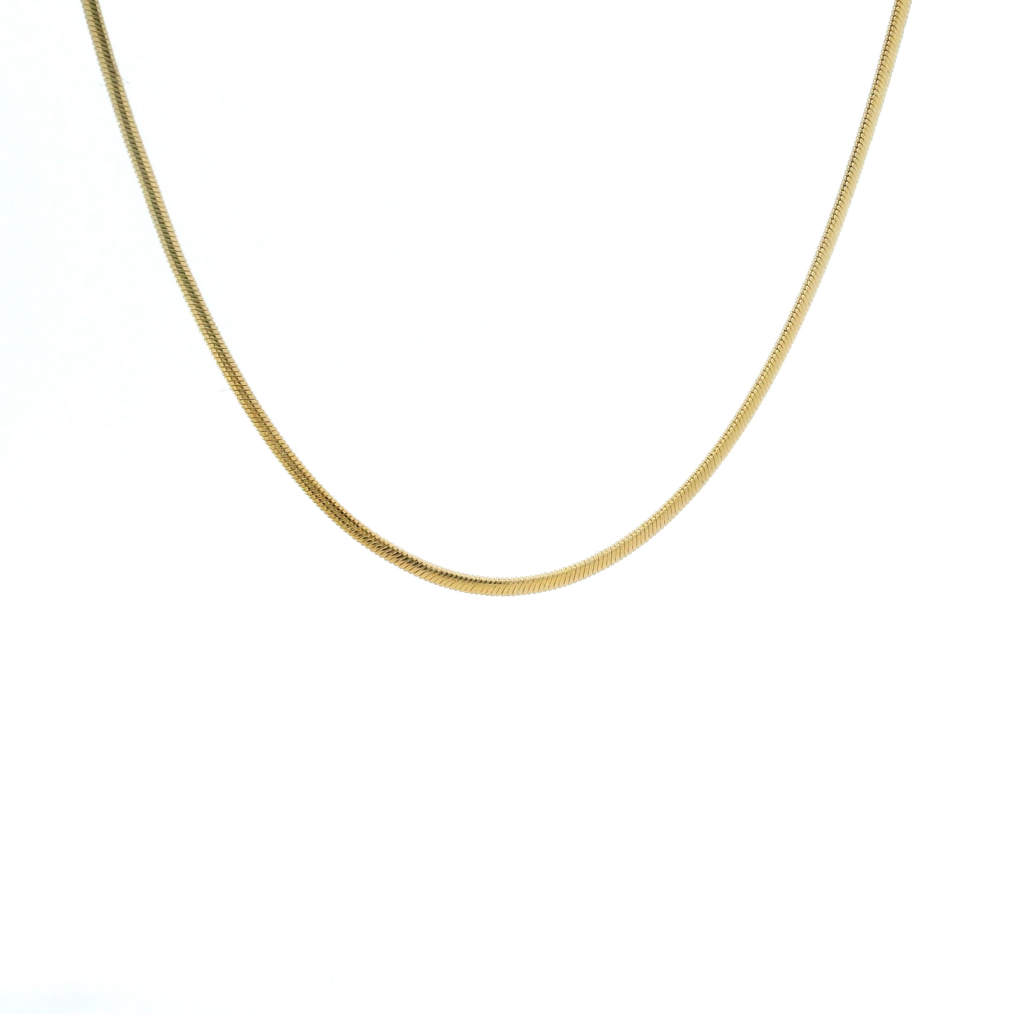 10K Yellow Gold 18" Snake Chain