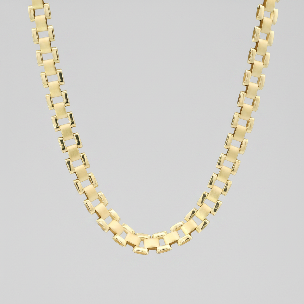 10K Yellow Gold 24" Rolex Chain