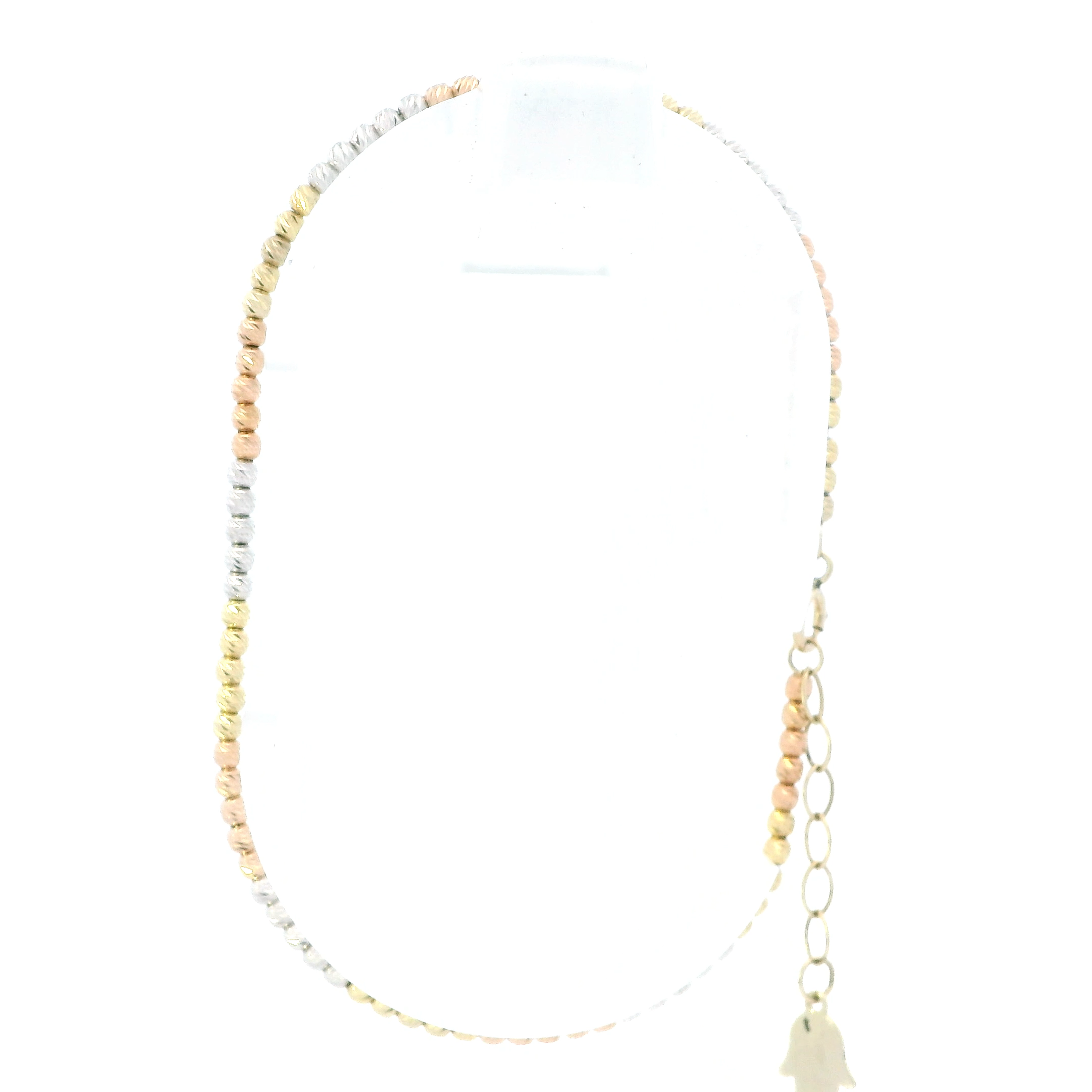 14K Tri Color Gold 8