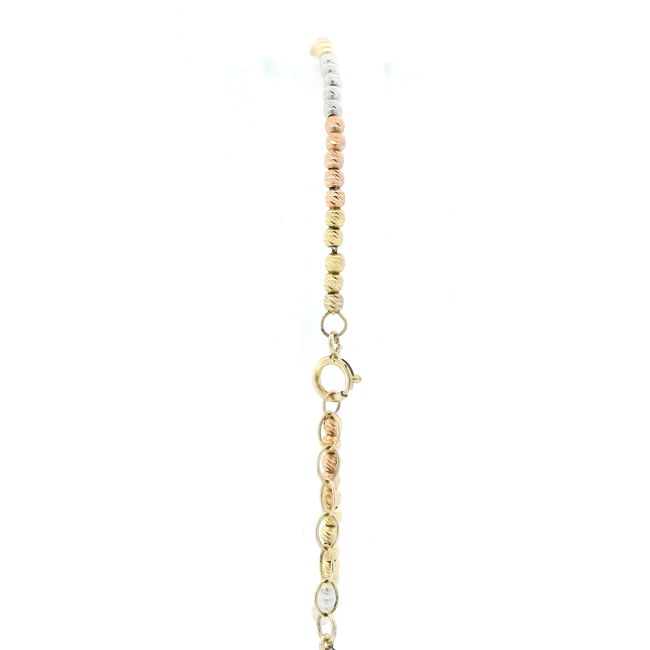 14K Tri Color Gold 8