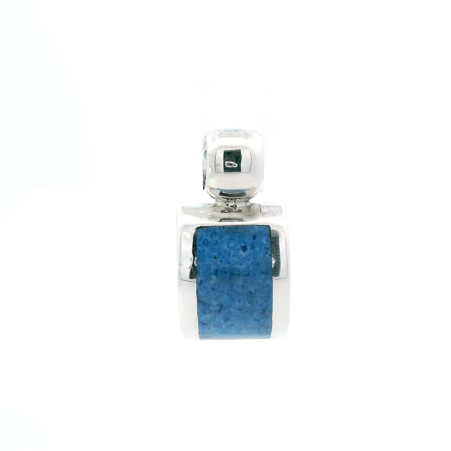 Sterling Silver Vintage Turquoise Pendant