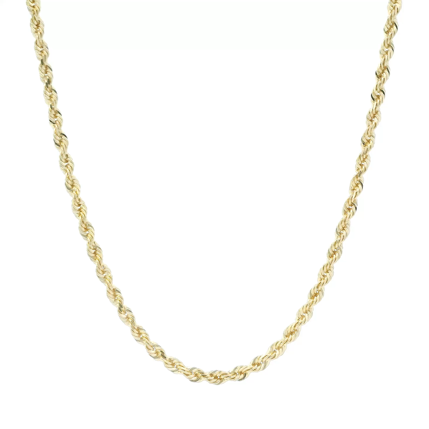14K Yellow Gold 24' Rope Chain