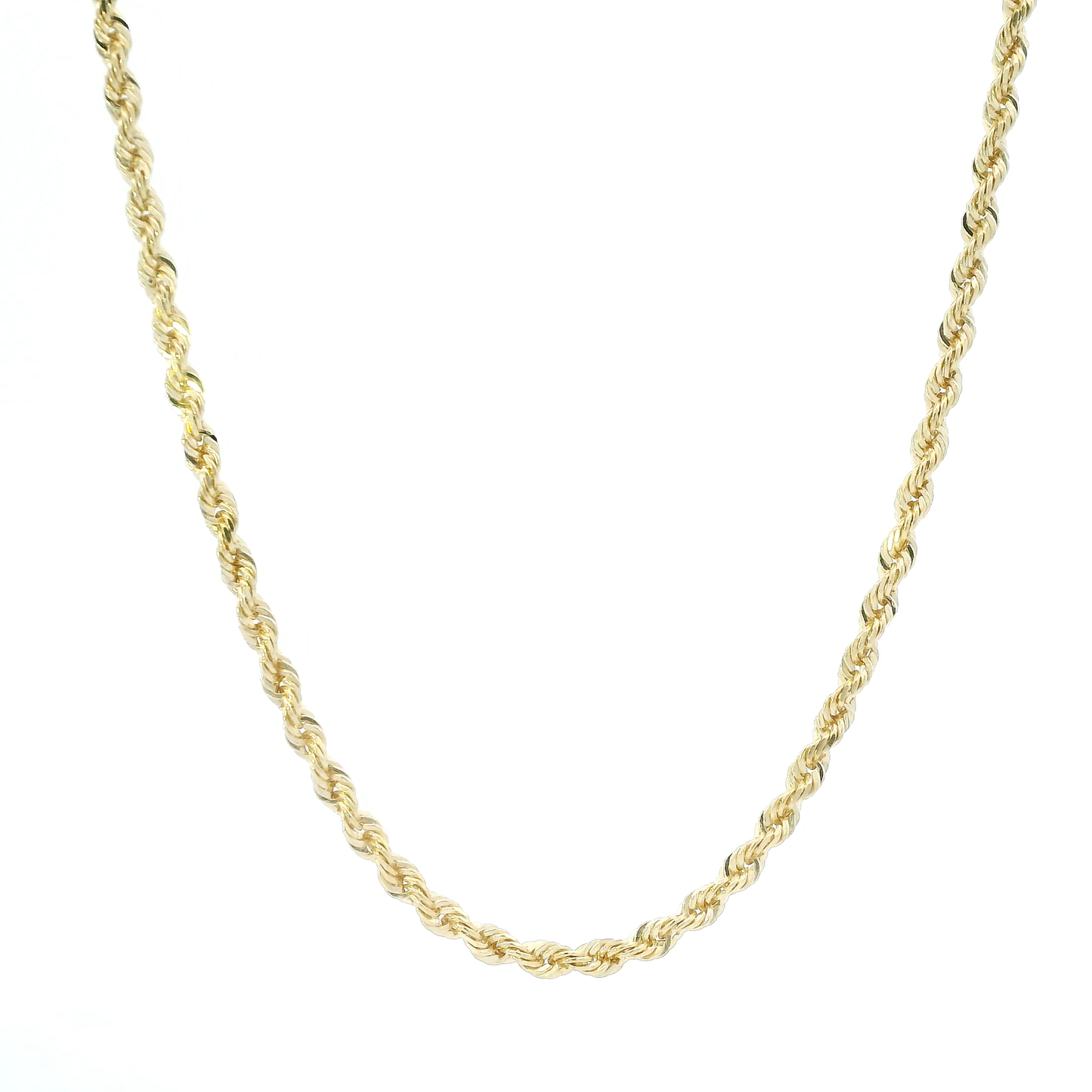14K Yellow Gold 24' Rope Chain