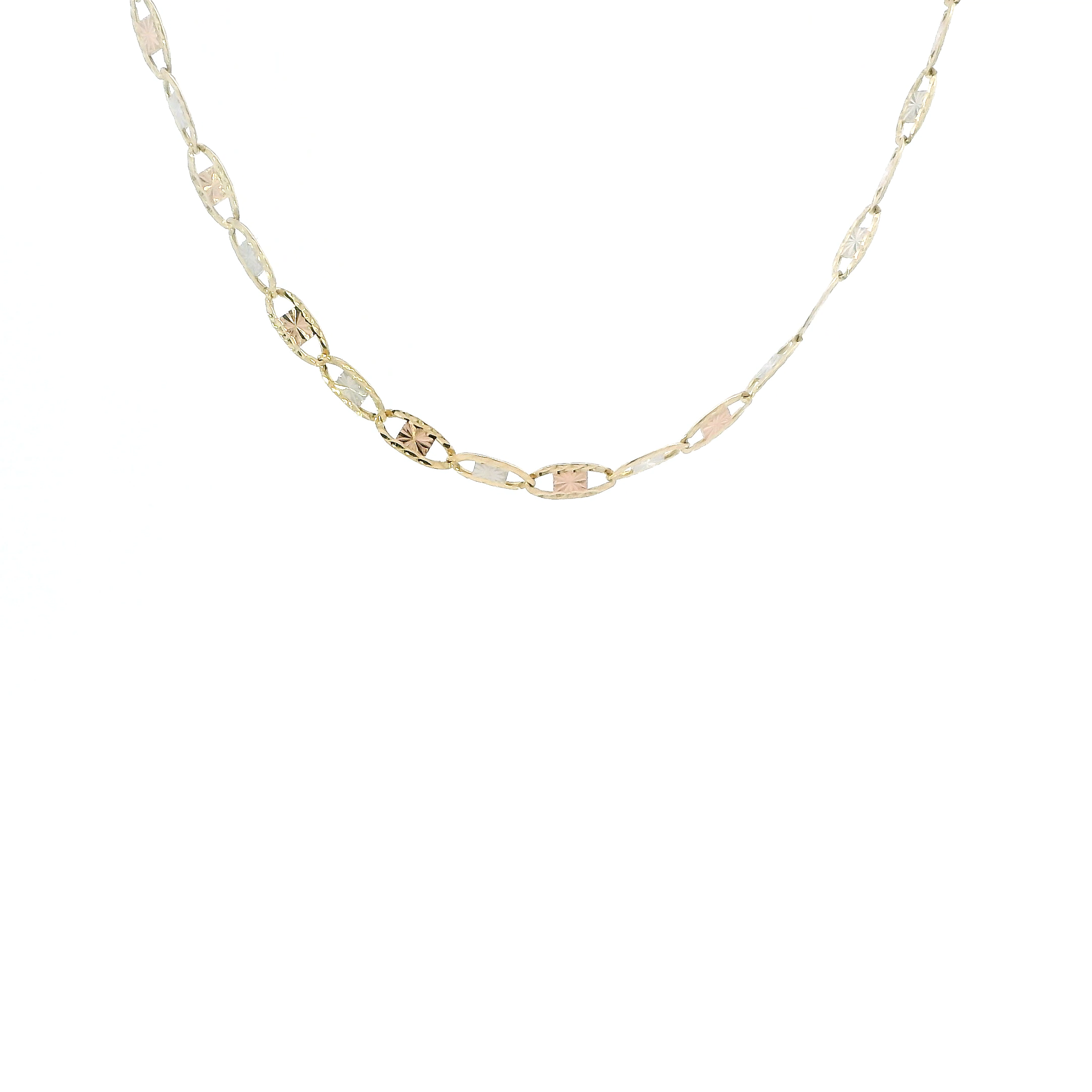 14K Tri Color Gold 19