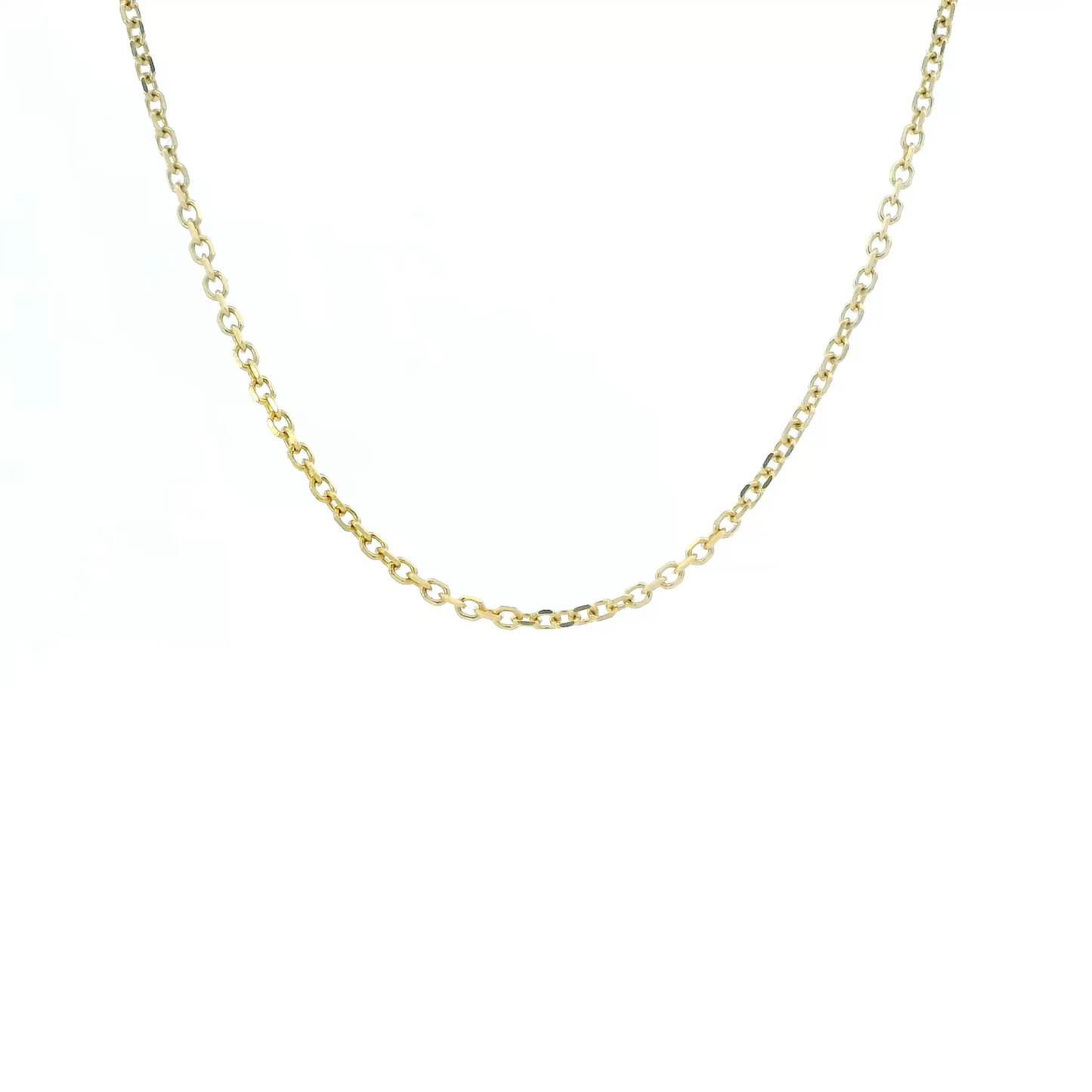 14K Yellow Gold 18" Rolo Chain