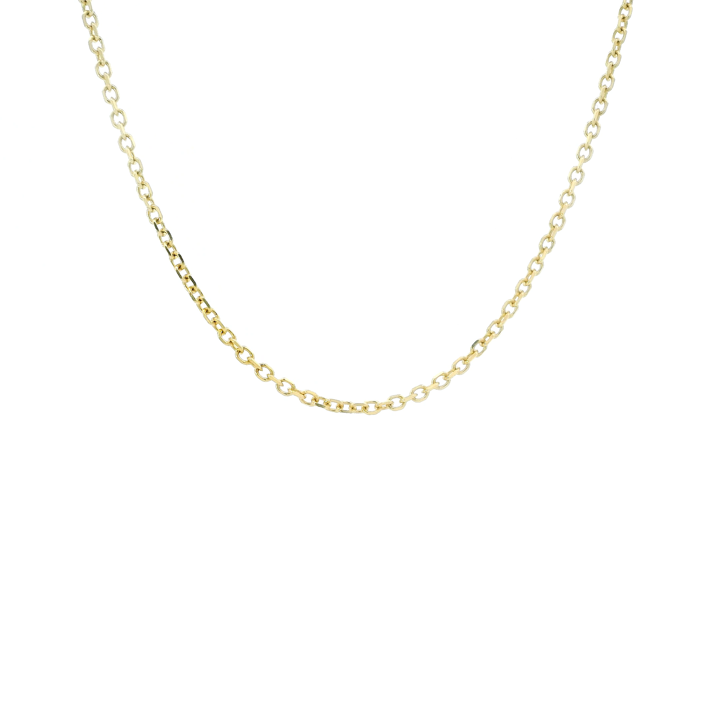 14K Yellow Gold 18" Rolo Chain