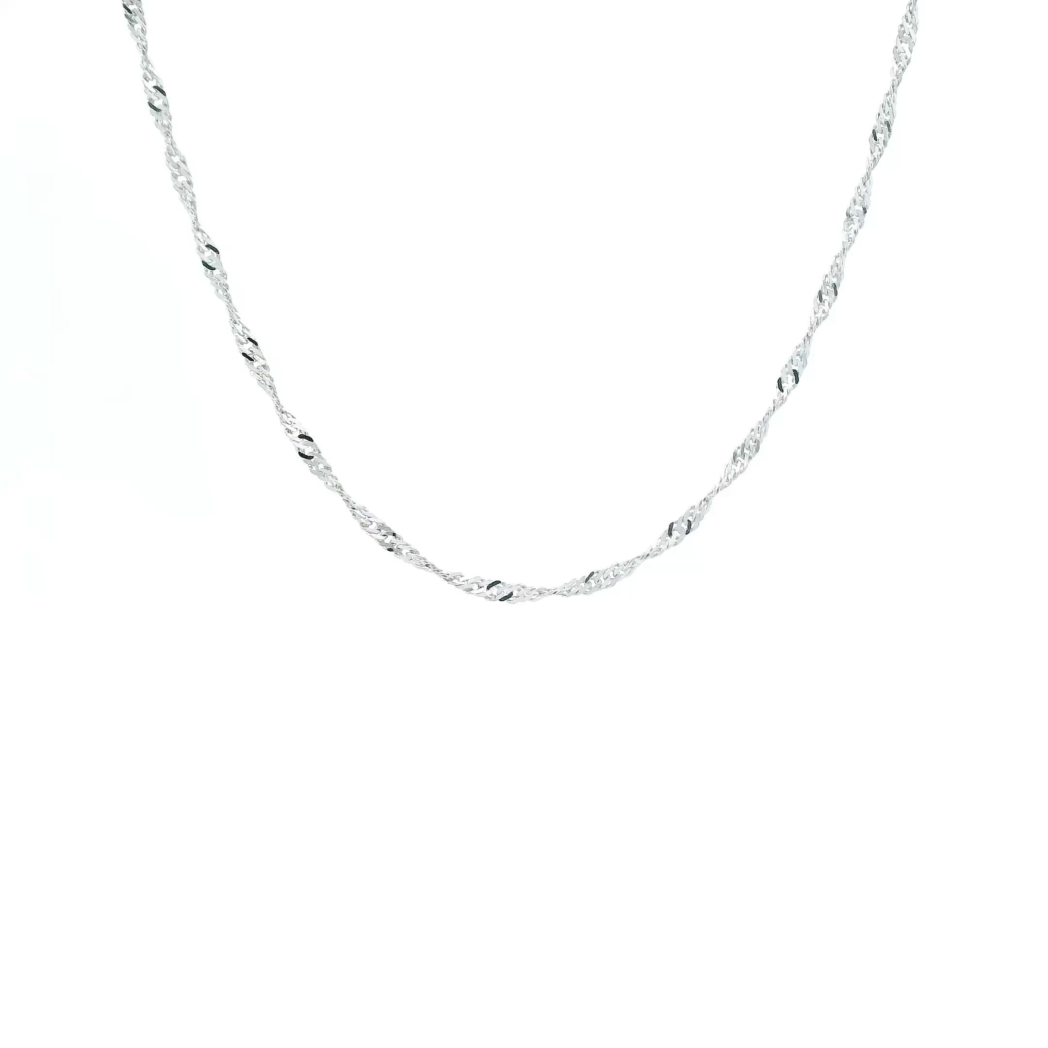 10K White Gold 19.5