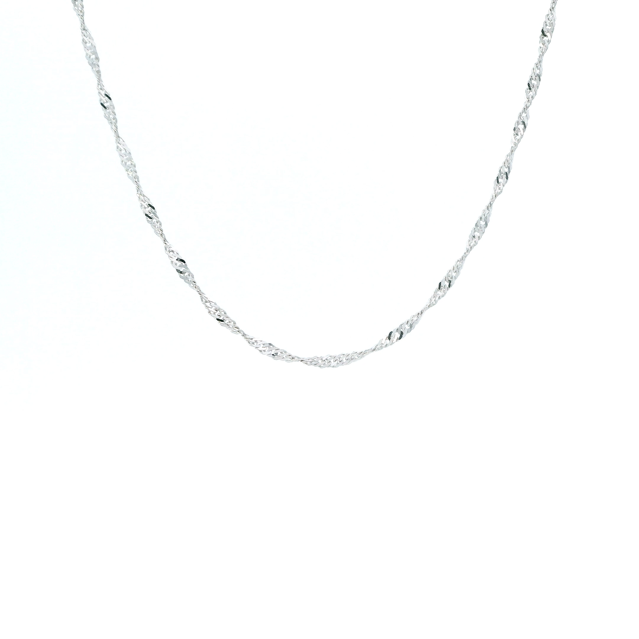 10K White Gold 19.5