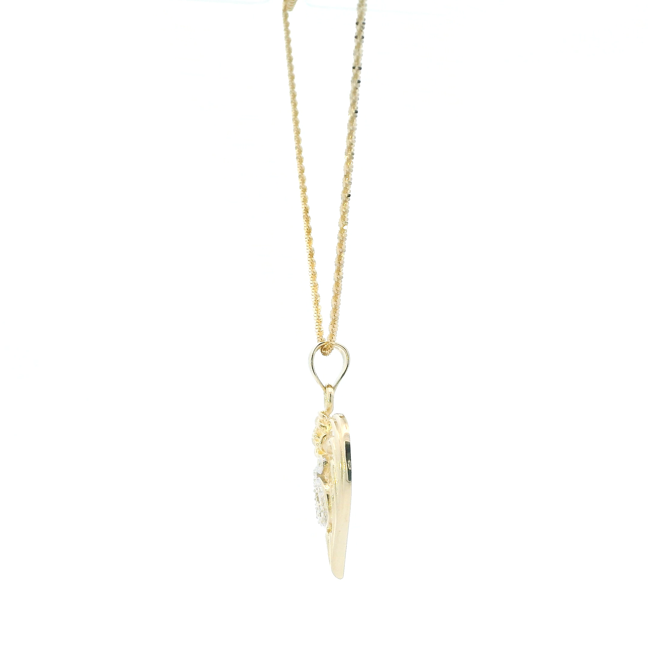 14K Yellow & White Gold 