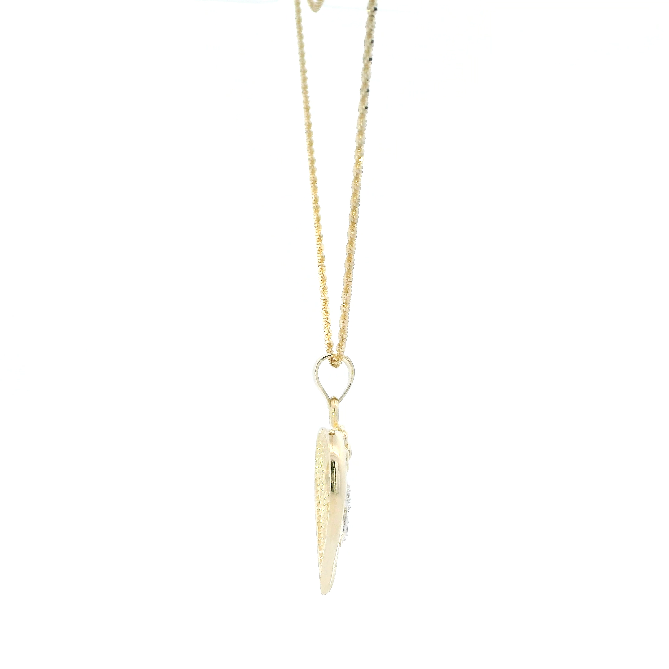 14K Yellow & White Gold 