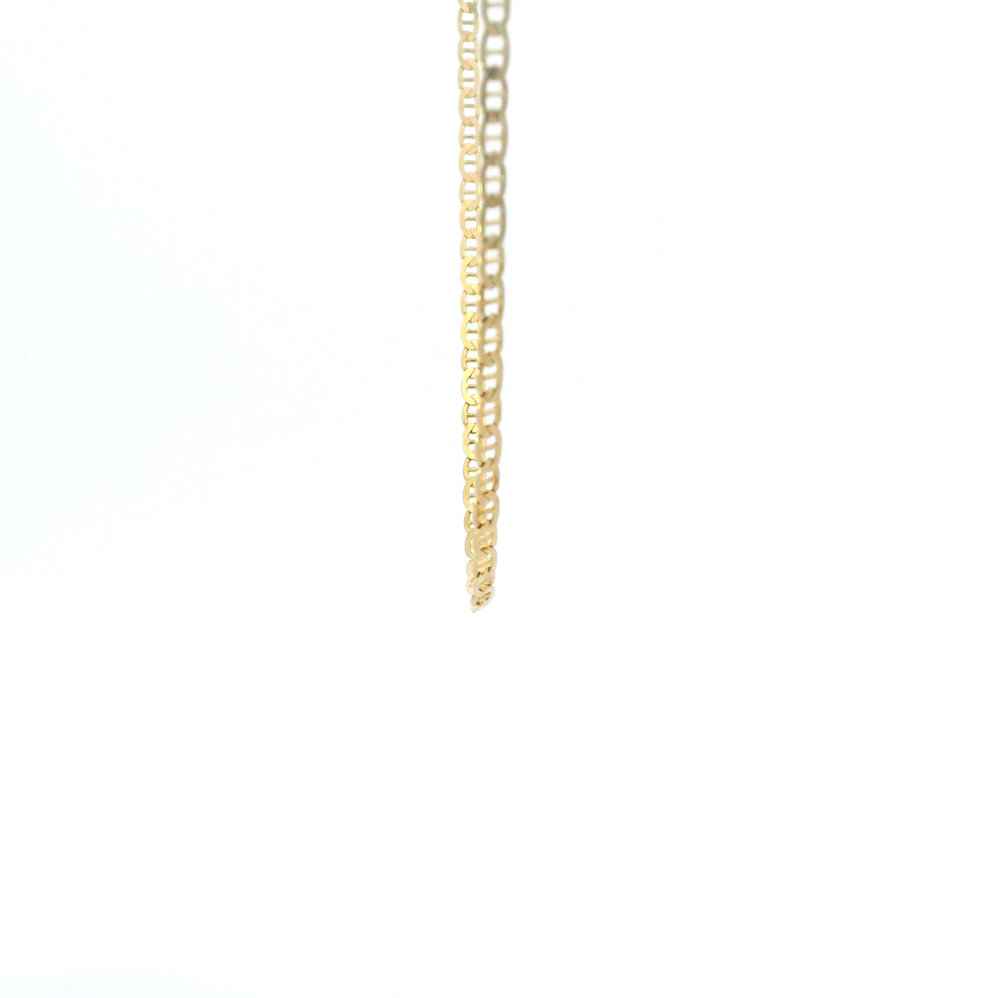 14K Yellow Gold 18" Mariner Chain
