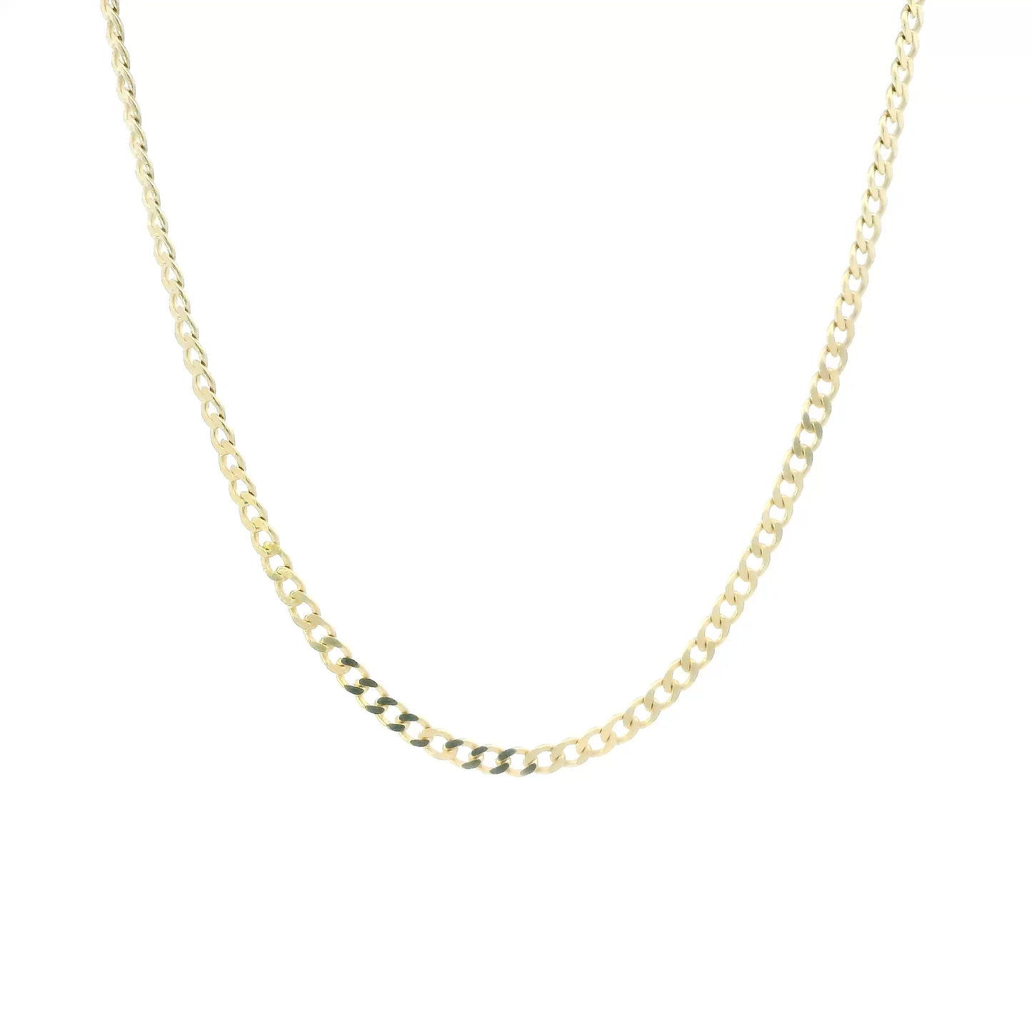 14K Yellow Gold 20" Curb Chain