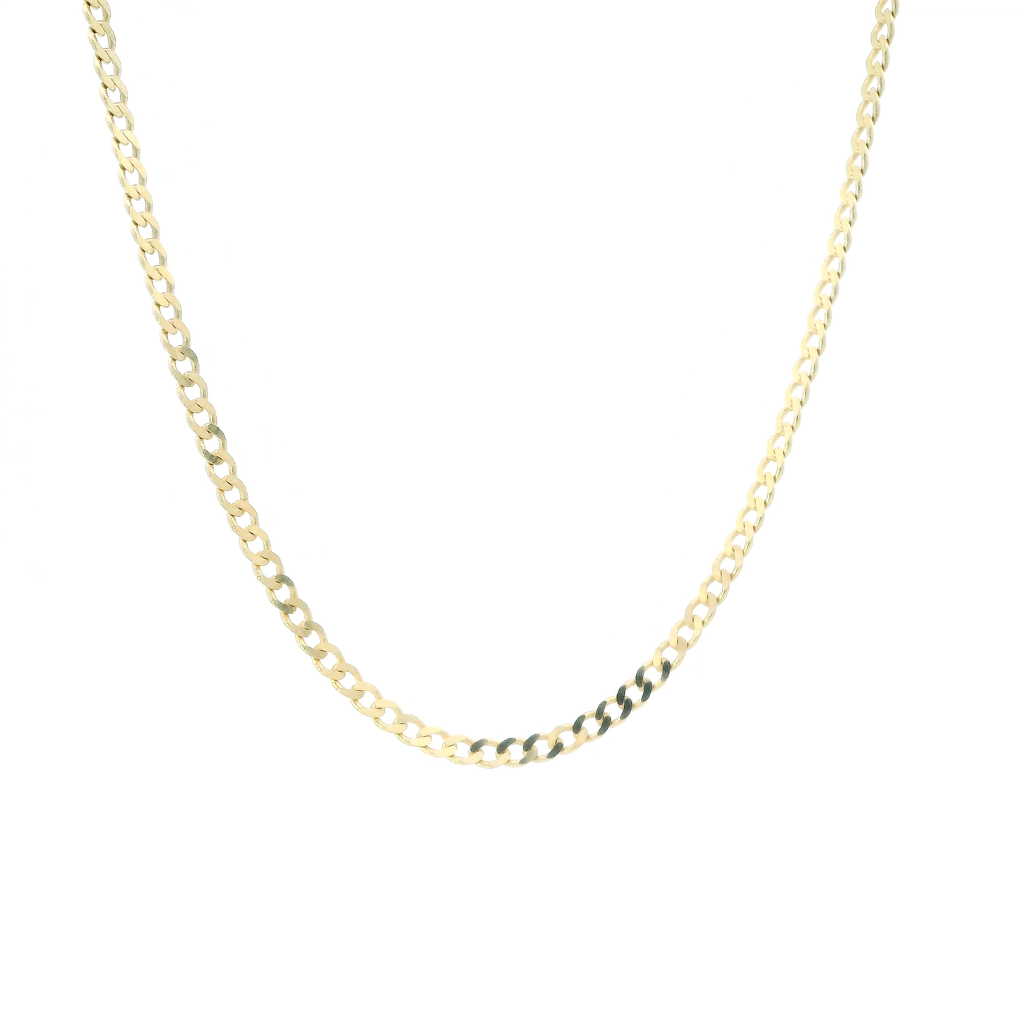 14K Yellow Gold 20" Curb Chain