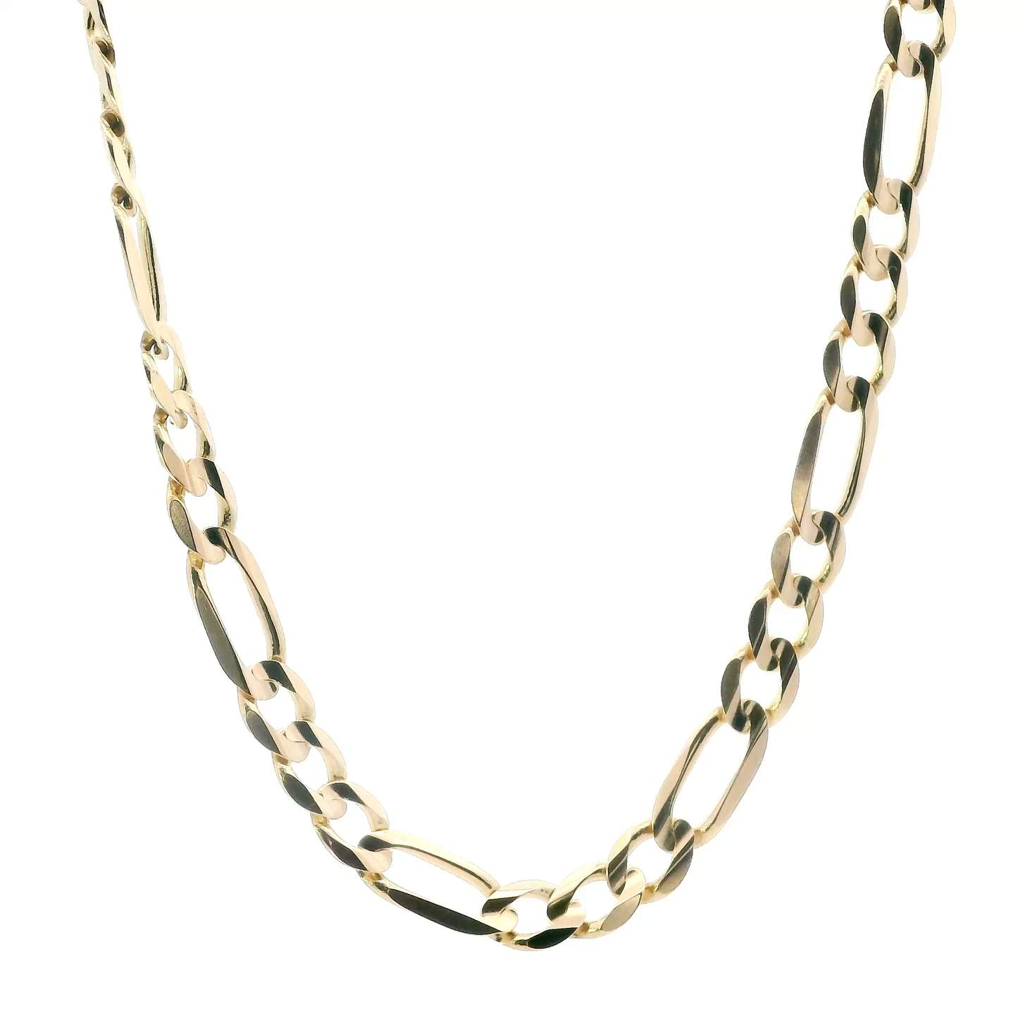 14K Yellow Gold 20" Figaro Chain