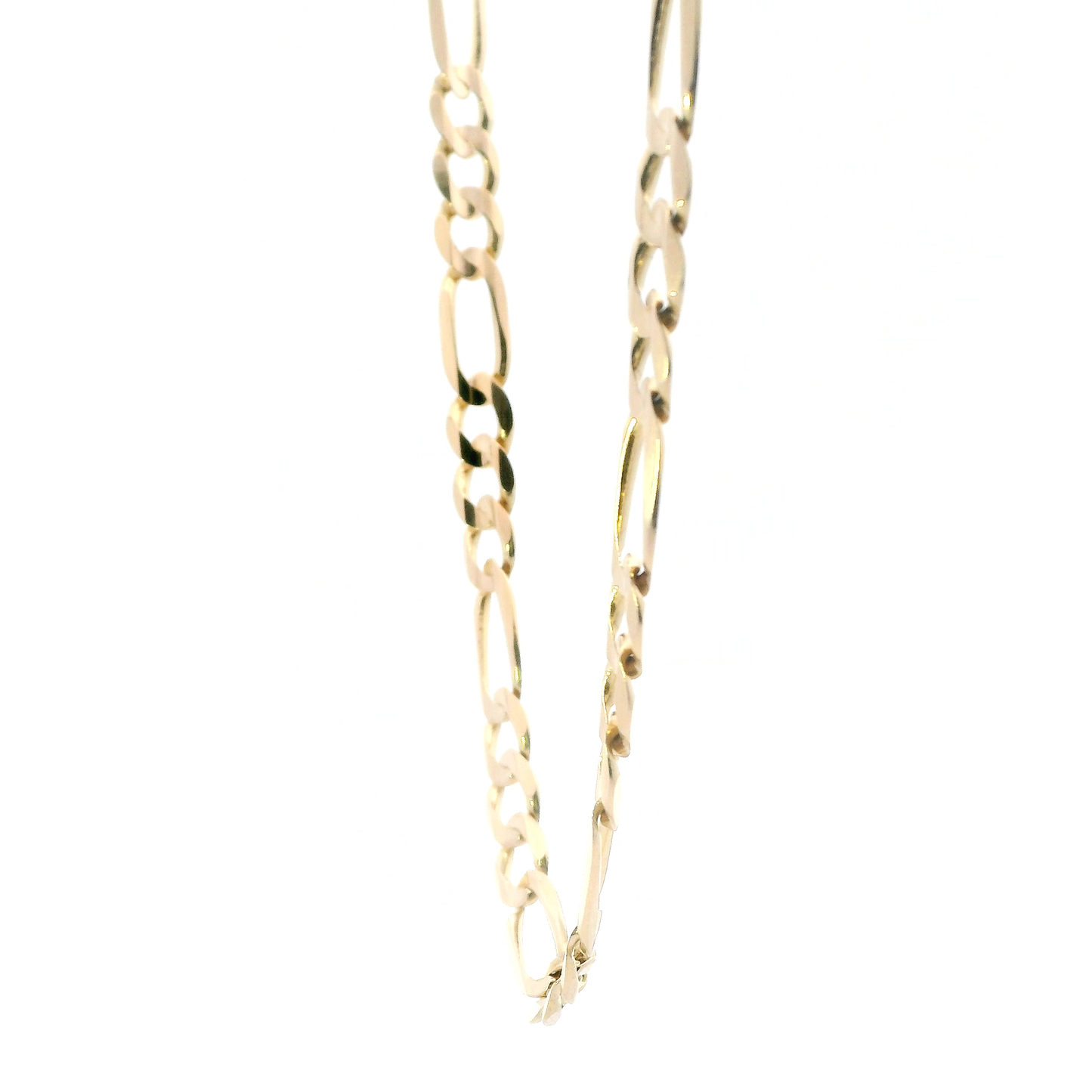 14K Yellow Gold 20" Figaro Chain